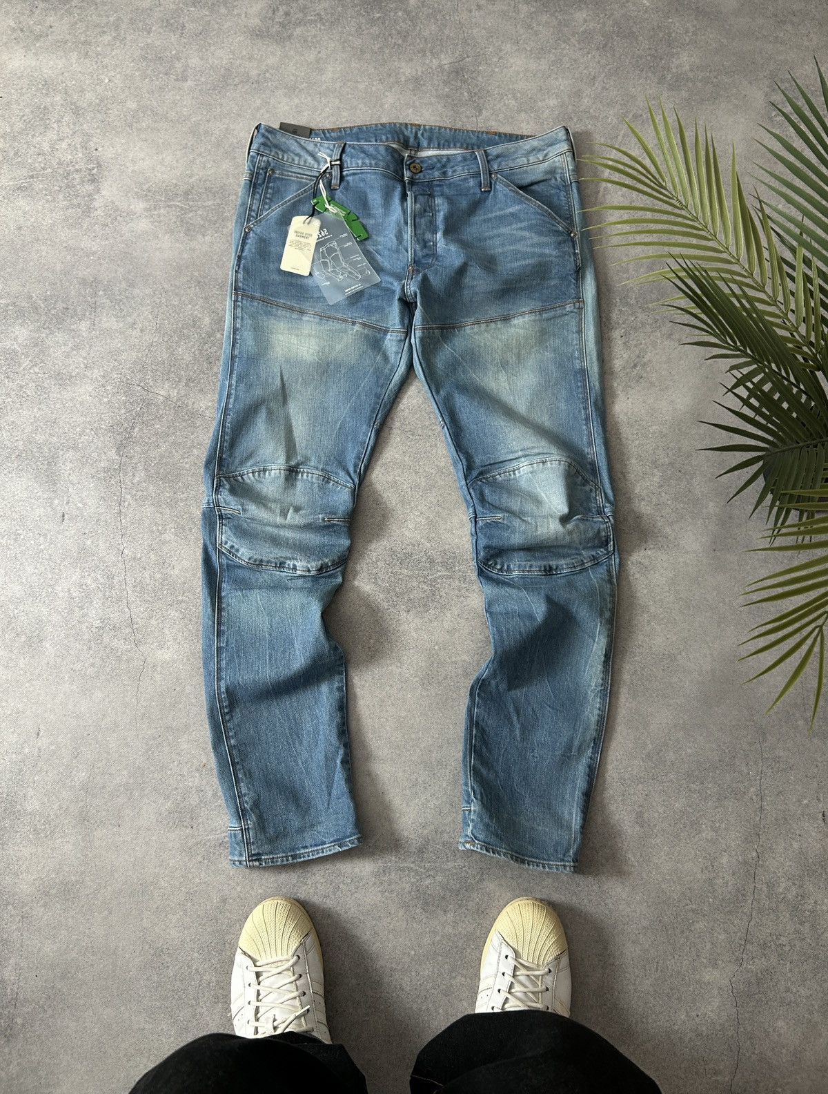 G-Star G star Raw 5620 3D slim jeans biker rare 32/36 Size US 34 / EU 50 - 1 Thumbnail