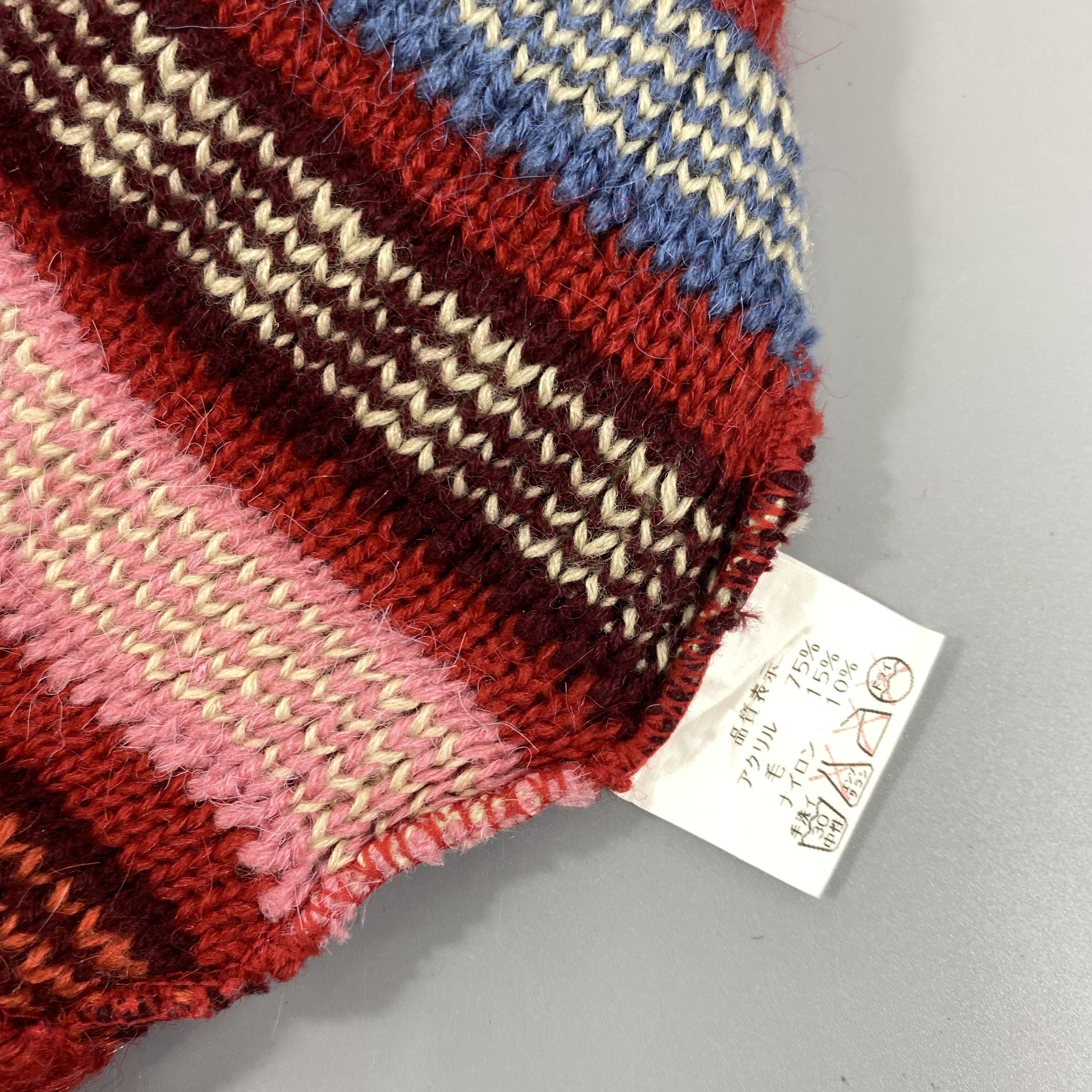 Japanese Brand Peruvian Beanie Snow Cap -BN672 Size ONE SIZE - 7 Thumbnail