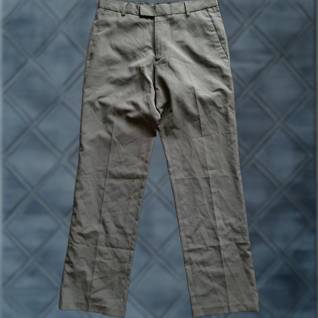 Kenneth Cole Kenneth Cole Reaction Pants Mens 32x32 Gray Straight Leg Trousers Dress Pant Size US 32 / EU 48 - 1 Thumbnail