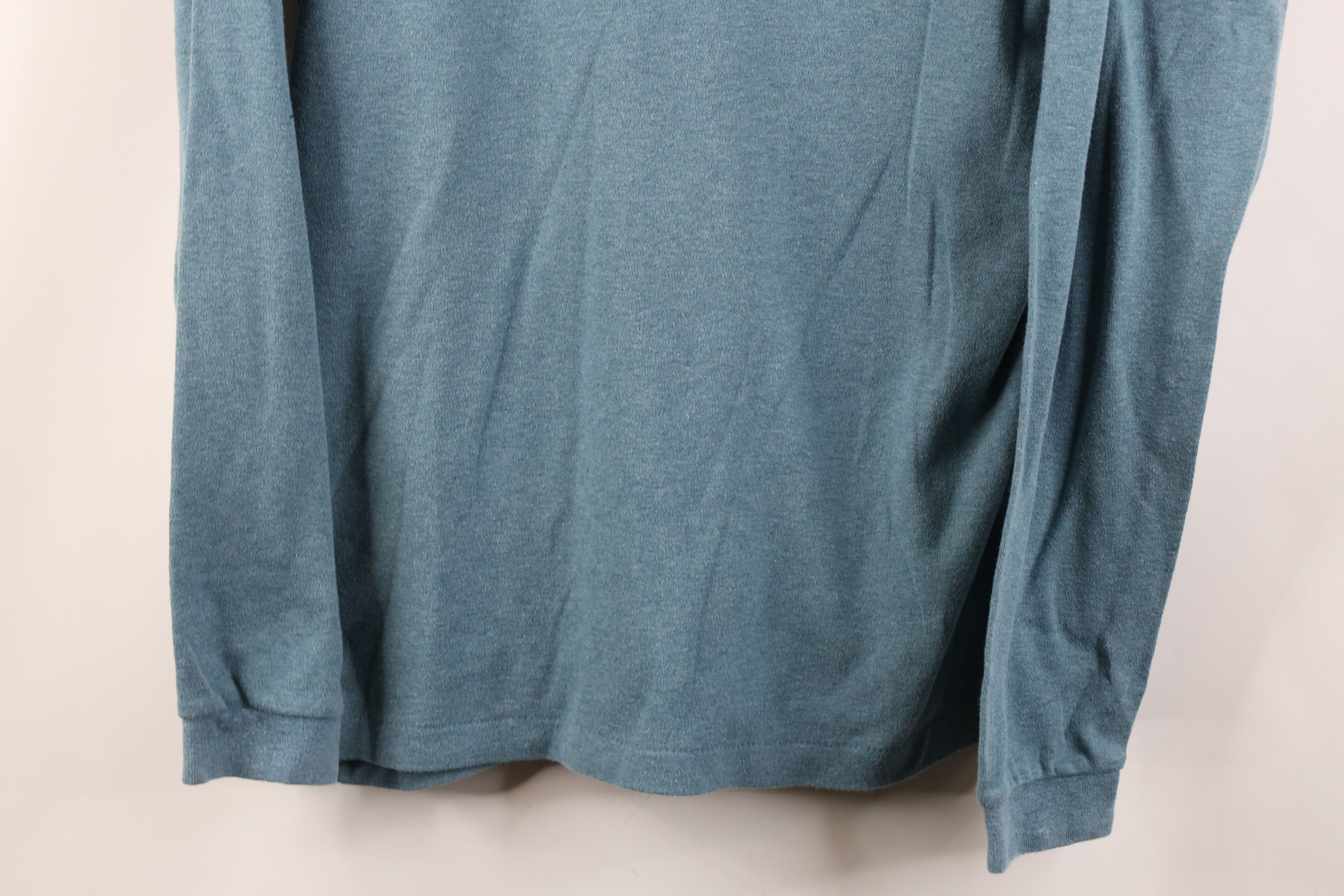 L.L. Bean Vintage 90s LL Bean Blank Long Sleeve Turtleneck T-Shirt USA Size US L / EU 52-54 / 3 - 3 Thumbnail
