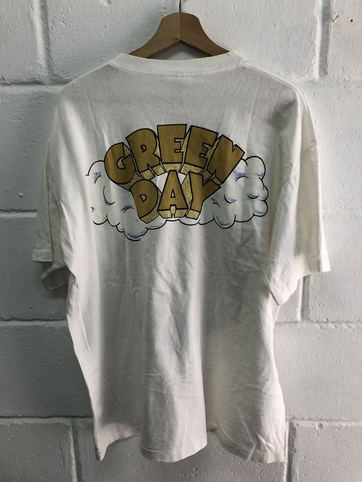 Vtg 1995 Green Day Insomniac Dookie Tour shirt