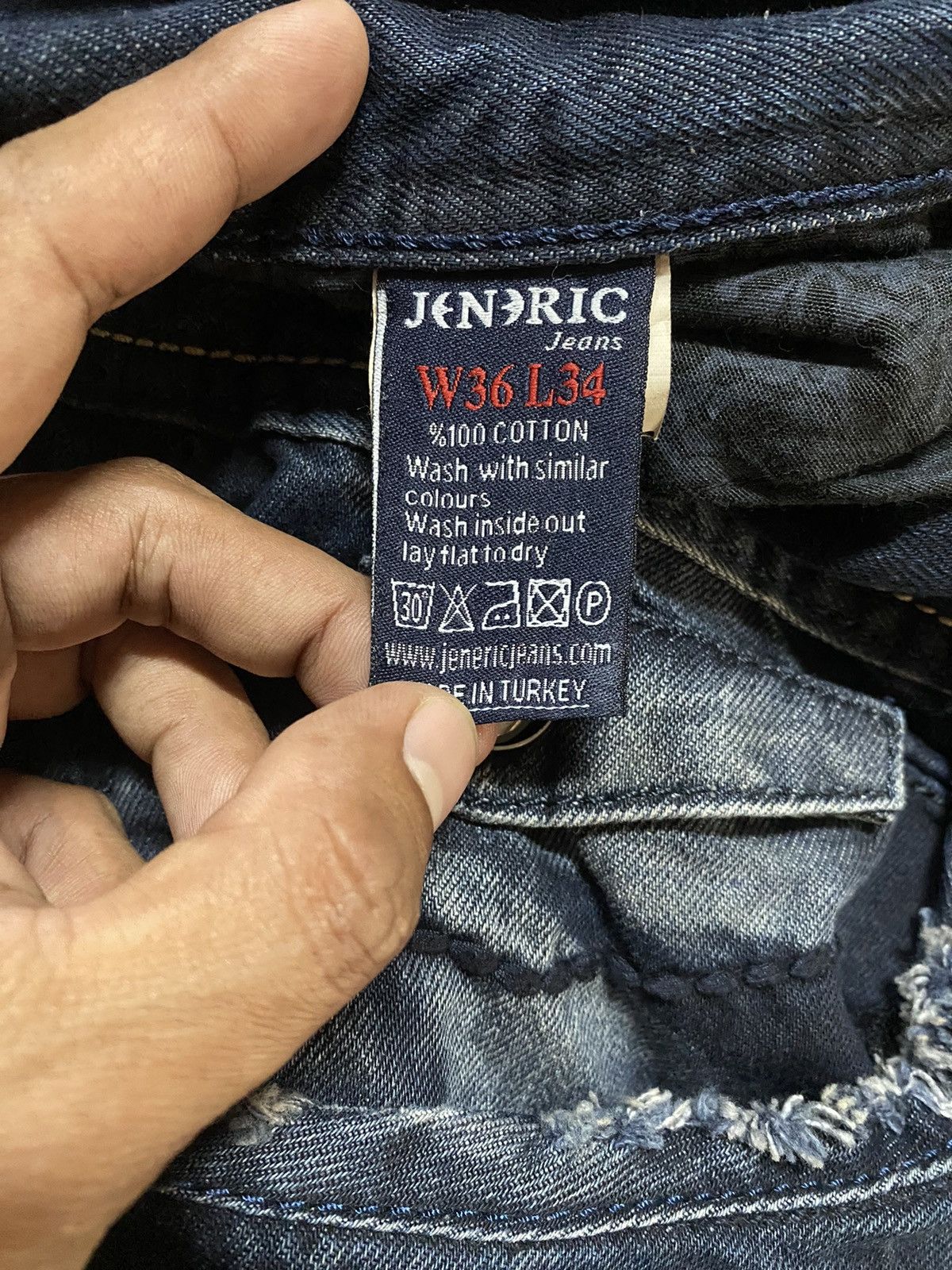 Japanese Brand × Tornado Mart Japanese Jeneric Bondage Bikers Distressed Denim @43 Size US 34 / EU 50 - 5 Thumbnail