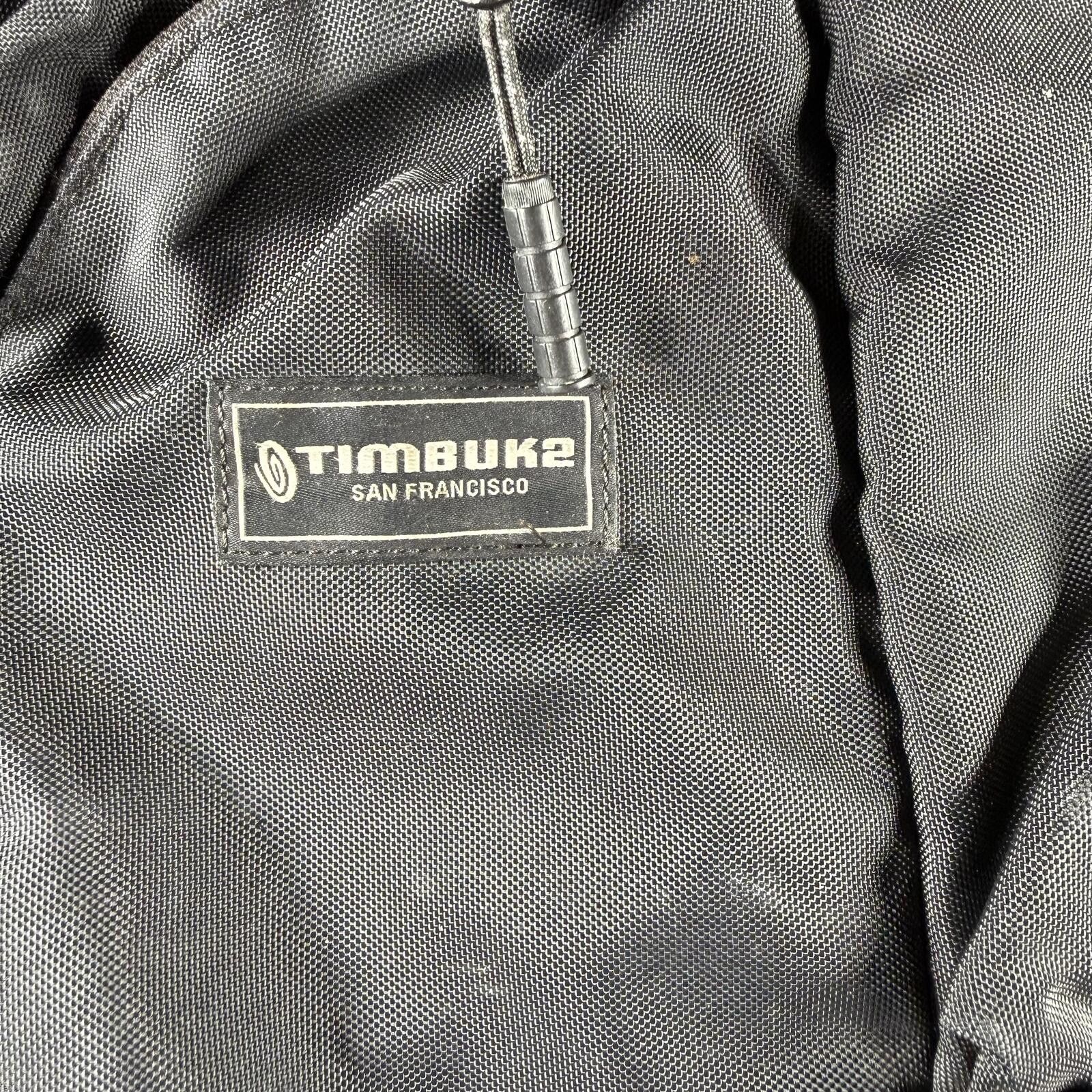 Timbuk2 Timbuk2 Backpack Black Durable Fabric Rare TSF14 Size ONE SIZE - 3 Thumbnail