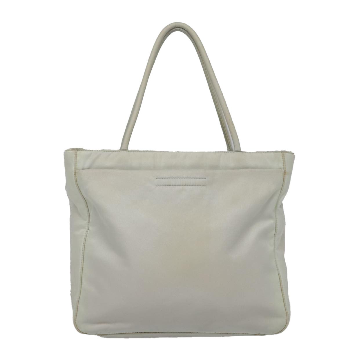 Prada Tessuto Grey Synthetic Tote Bag (Pre-Owned) Size ONE SIZE - 1 Thumbnail