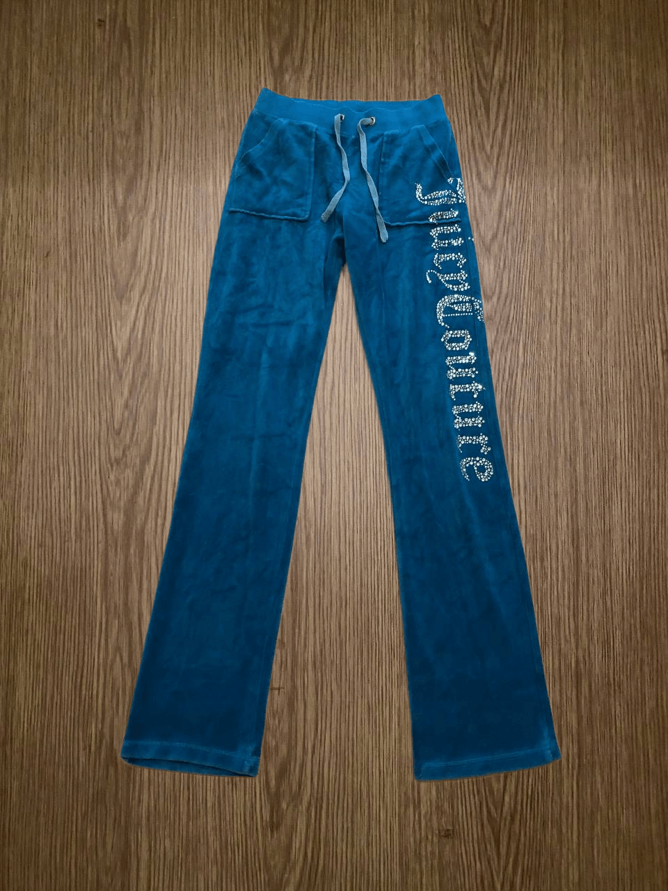 Juicy Couture Vintage Juicy Couture Big Logo Y2K Flared velvet sweatpants Size 30" / US 8 / IT 44 - 1 Thumbnail