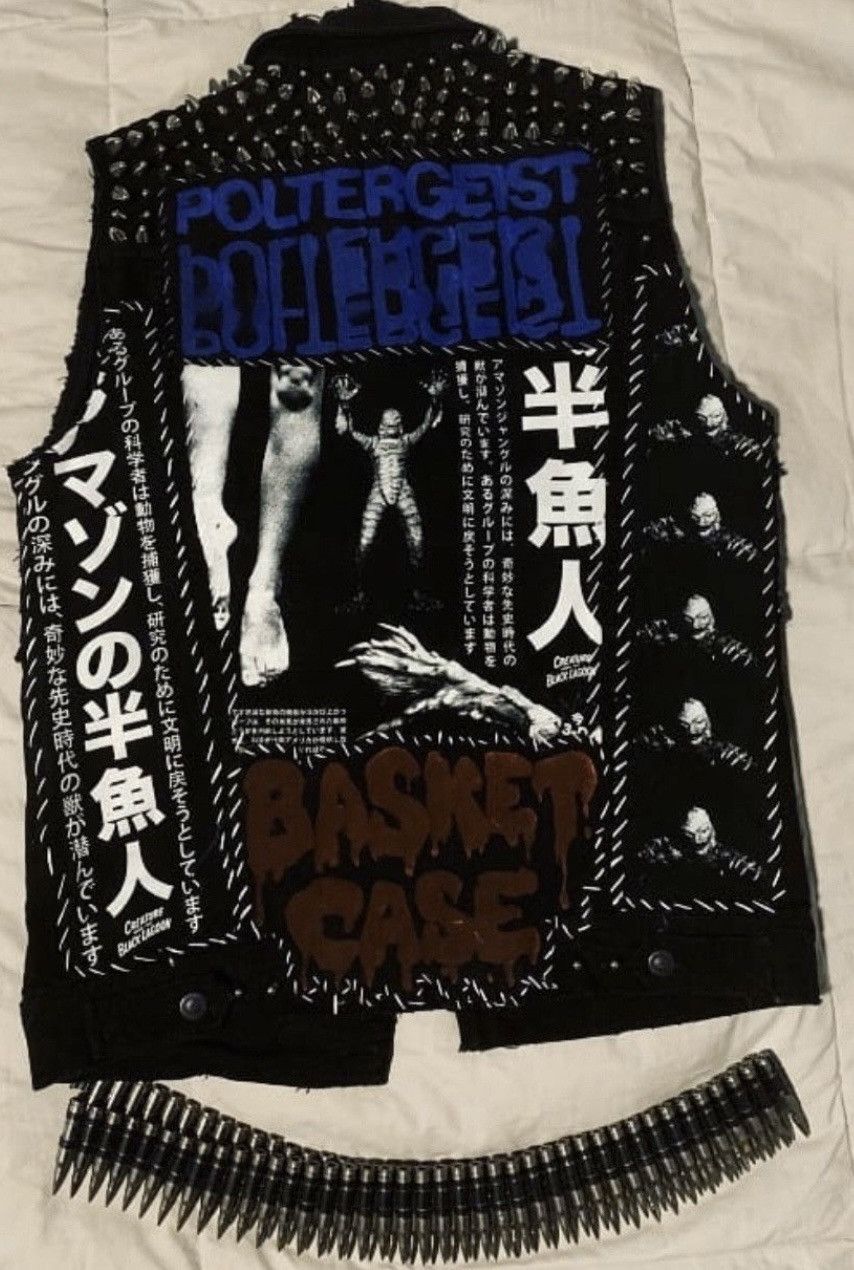 Other Custom horror denim punch styled patch vest Size US M / EU 48-50 / 2 - 2 Thumbnail