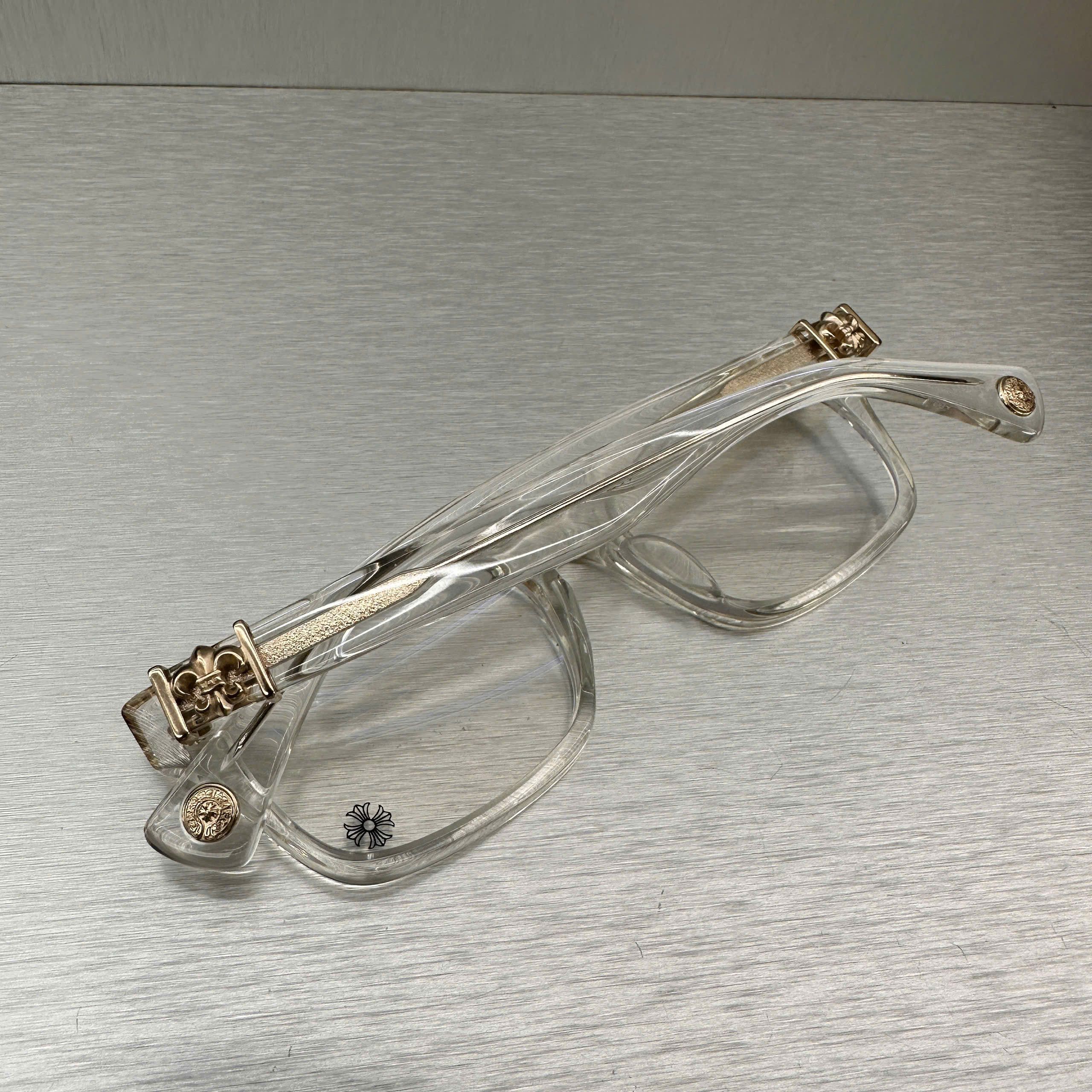Chrome Hearts CHROME HEARTS GITTIN ANY?-A CRYSTAL 18KGP | Grailed