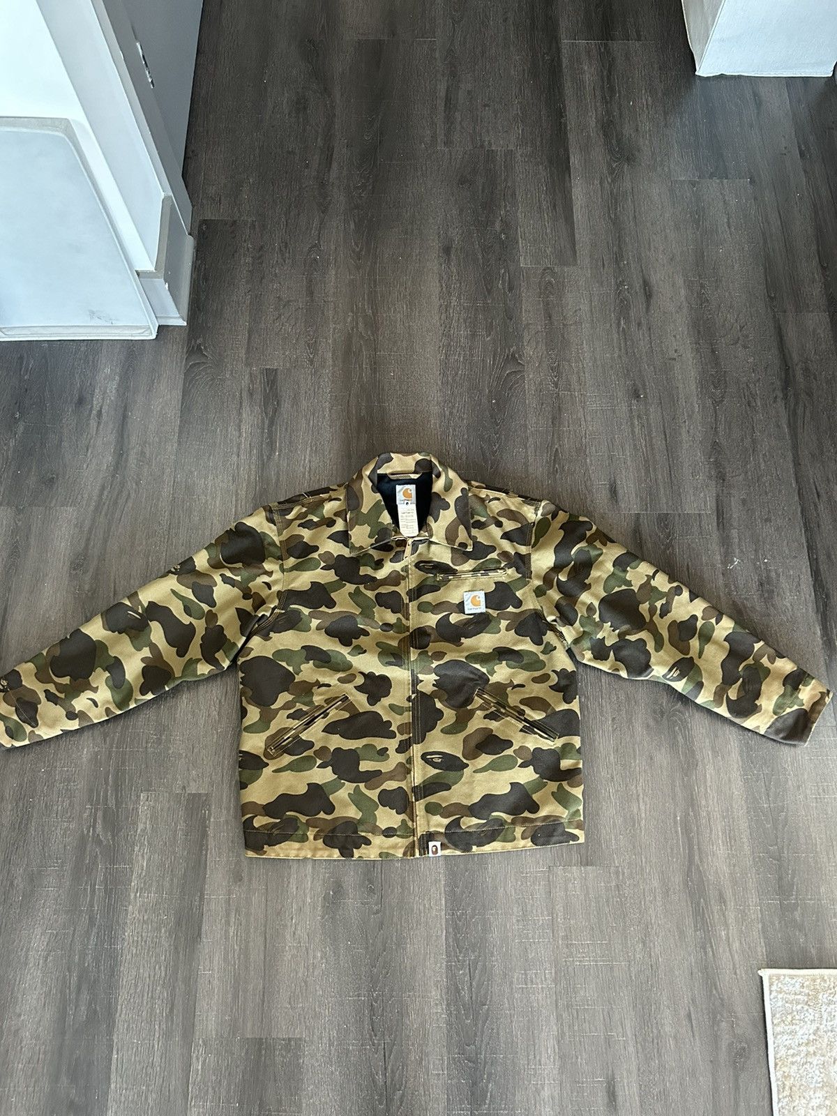 Bape Bape x Carhartt Jacket | Grailed