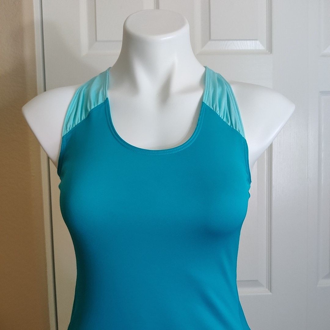 Saucony Saucony 2-tone Velo Racerback Tank Top sz S Size S / US 4 / IT 40 - 5 Thumbnail