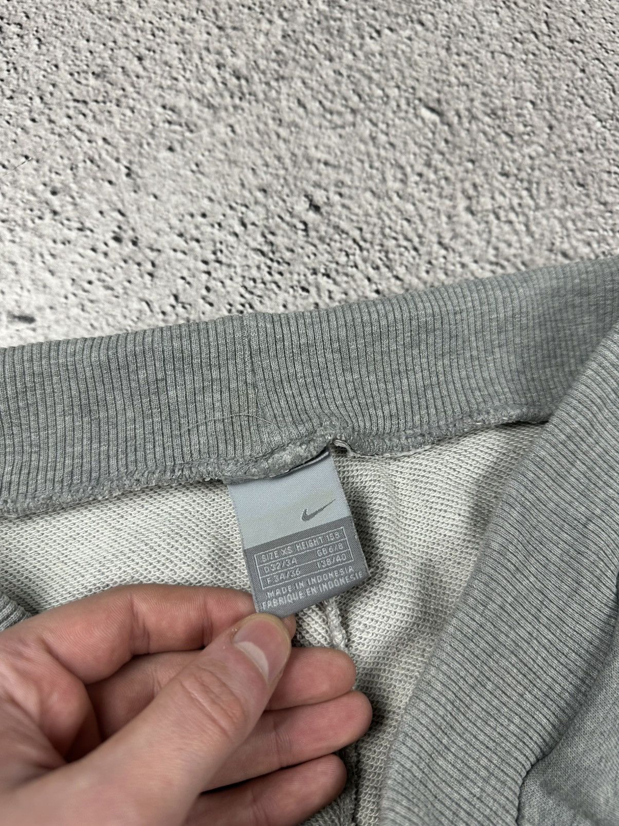 Nike Vintage Nike Track Pants Y2K Baggy Drill Style Sweat Logo Size 27" / US 4 / IT 40 - 10 Thumbnail