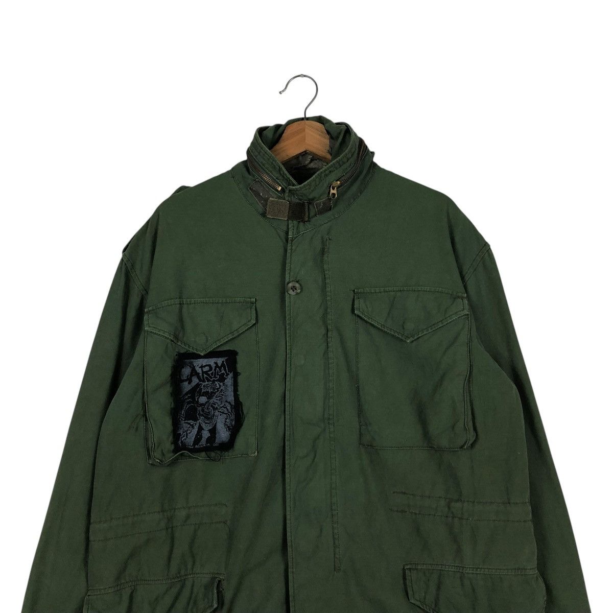 Japanese Brand × Vintage 🔥VINTAGE CHORE MILITARY JACKET CARGO MULTI POCKETS Size US M / EU 48-50 / 2 - 5 Thumbnail
