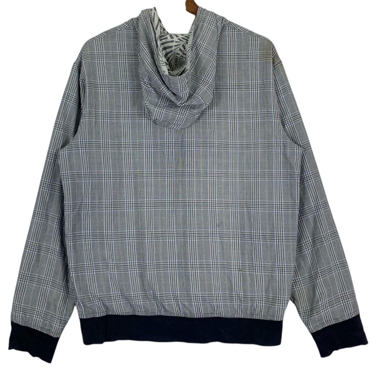 Hawk Vintage Hawk Tartan Style Jacket Hoodie Size US L / EU 52-54 / 3 - 12 Thumbnail