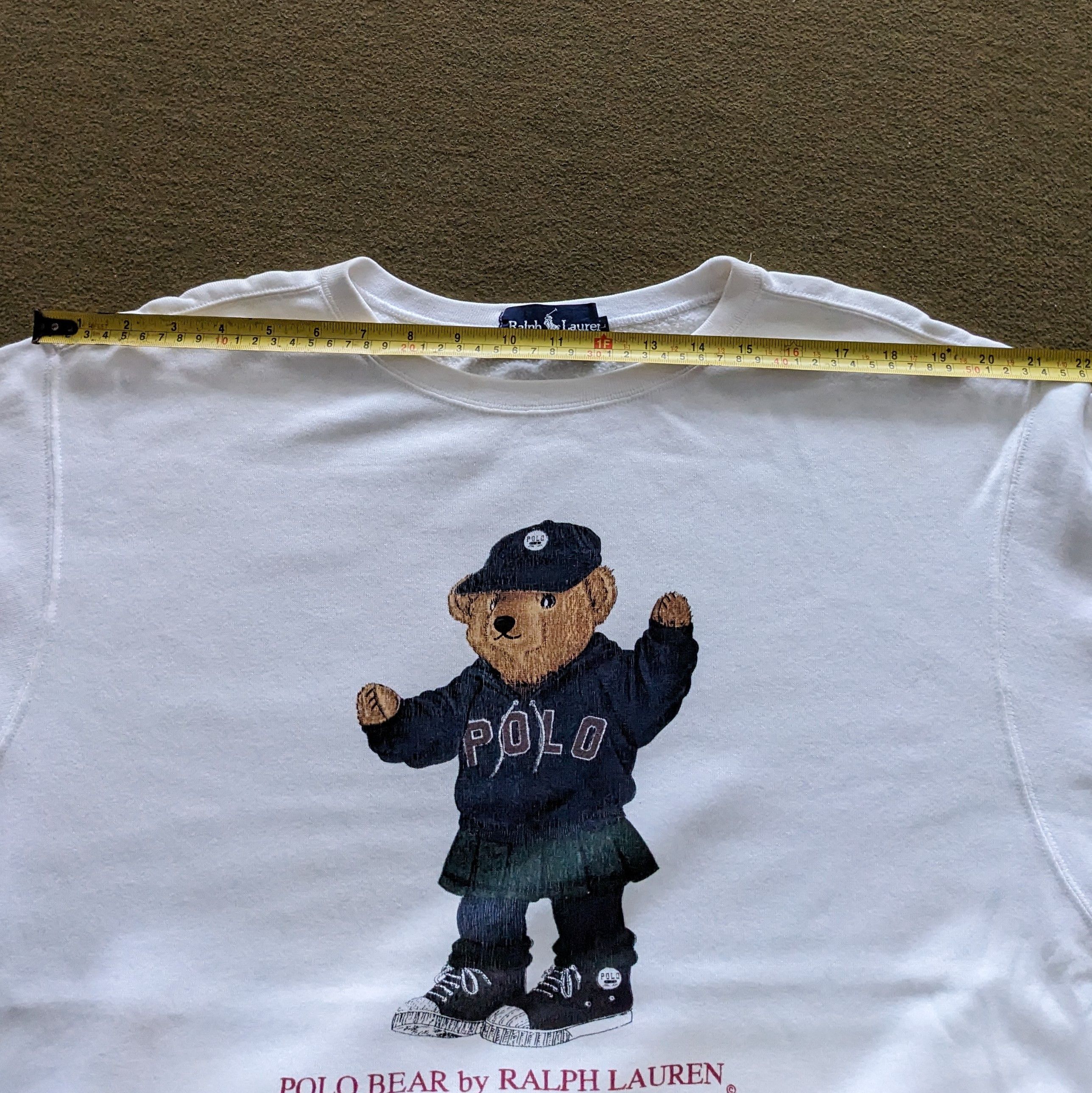 Polo Ralph Lauren Vintage POLO BEAR by Ralph Lauren Sweatshirt Size US L / EU 52-54 / 3 - 4 Thumbnail