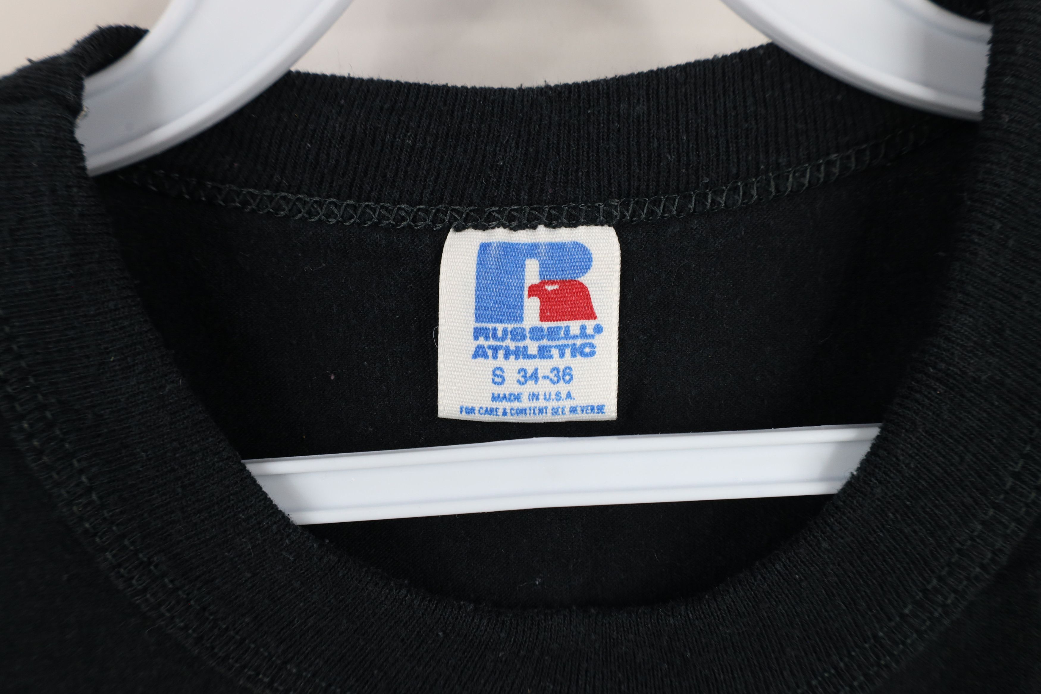 Russell Athletic × Vintage Vintage 90s Russell Athletic Dance Aerobics T-Shirt USA Size S / US 4 / IT 40 - 9 Thumbnail