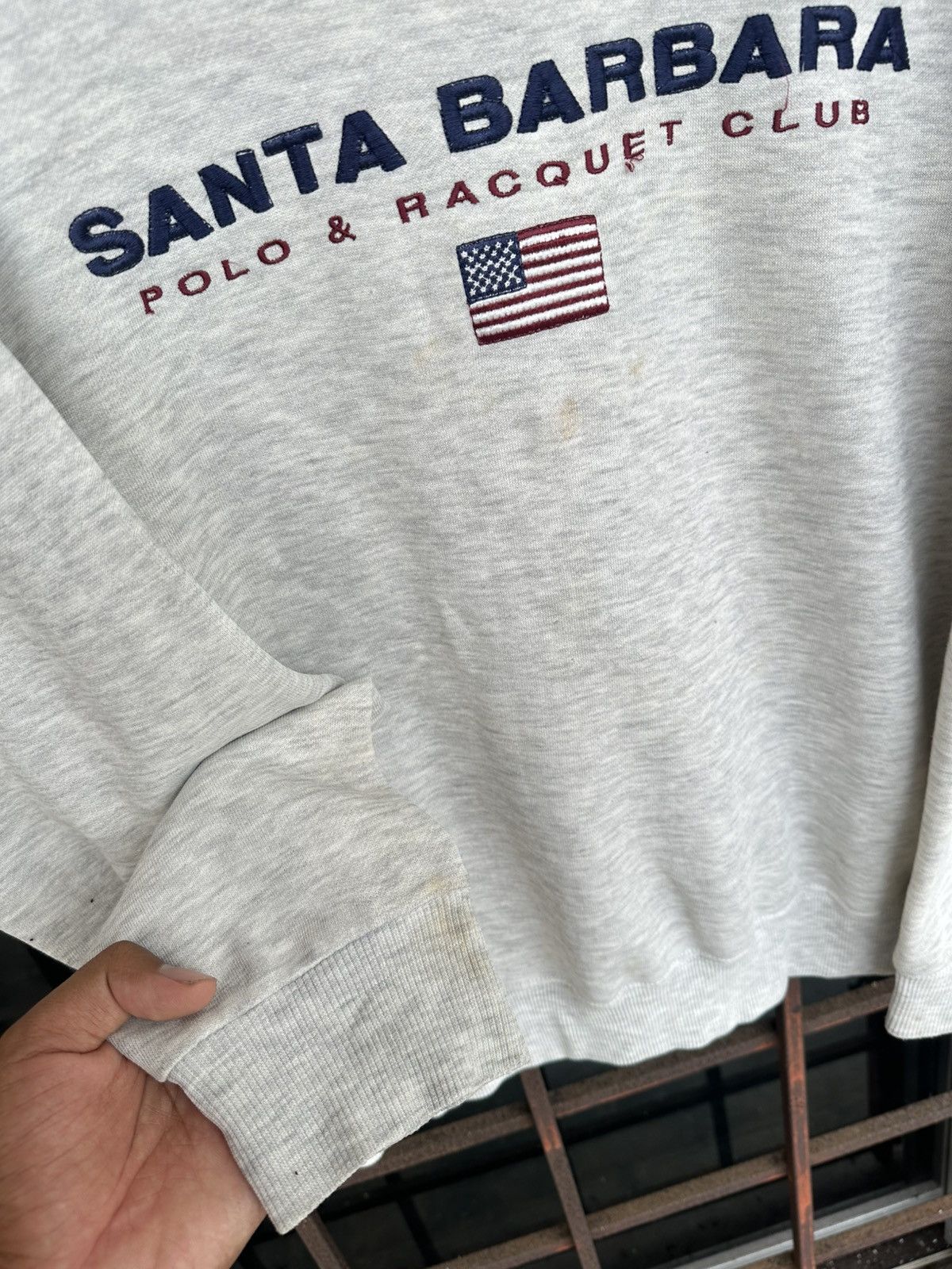 Vintage 👹Santa Barbara Embroidery Crewneck Size US M / EU 48-50 / 2 - 9 Thumbnail