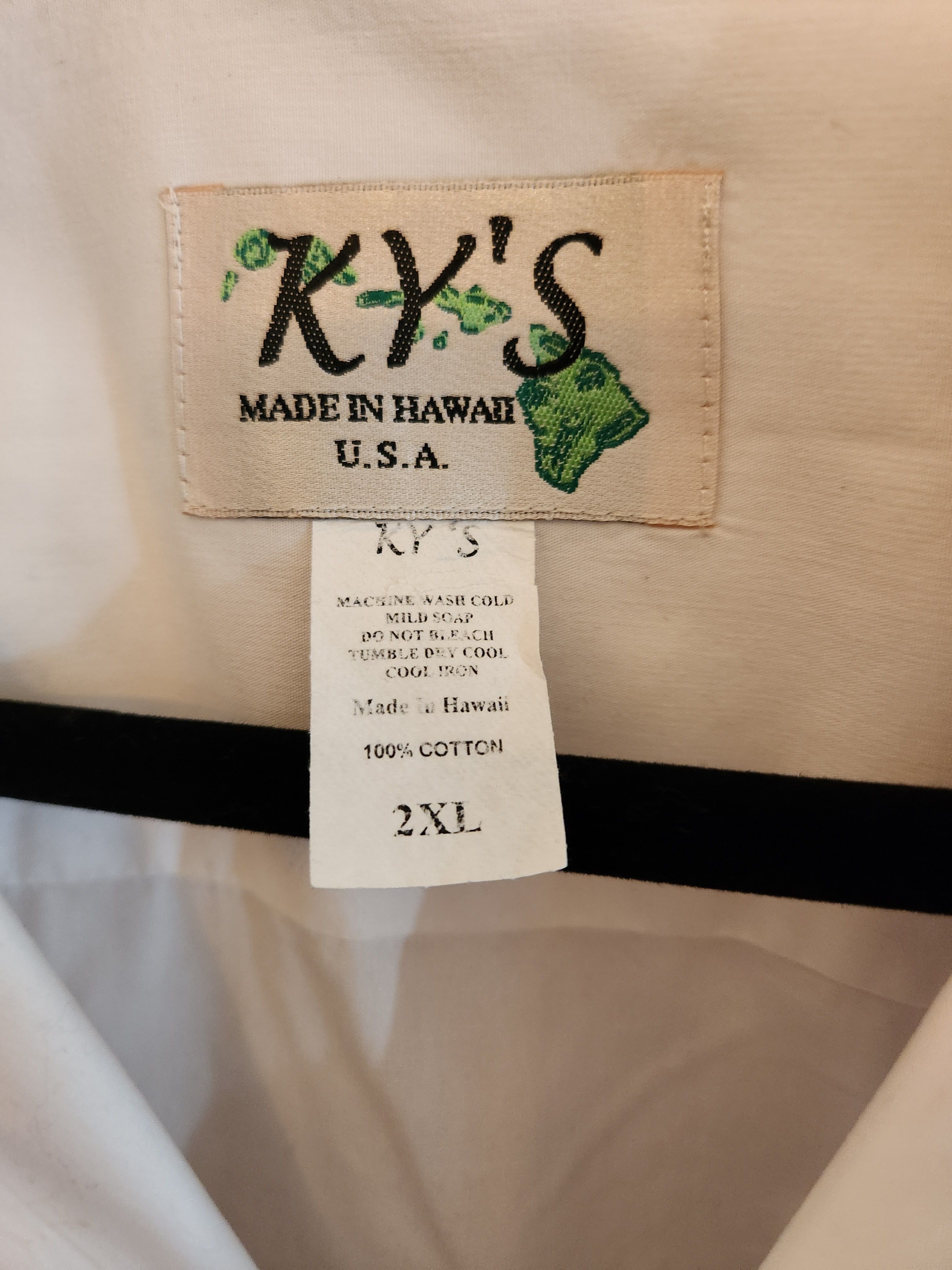 Vintage Vintage KY'S Short Sleeve Hawaiian Shirt Sz XXL. Size US XXL / EU 58 / 5 - 3 Thumbnail