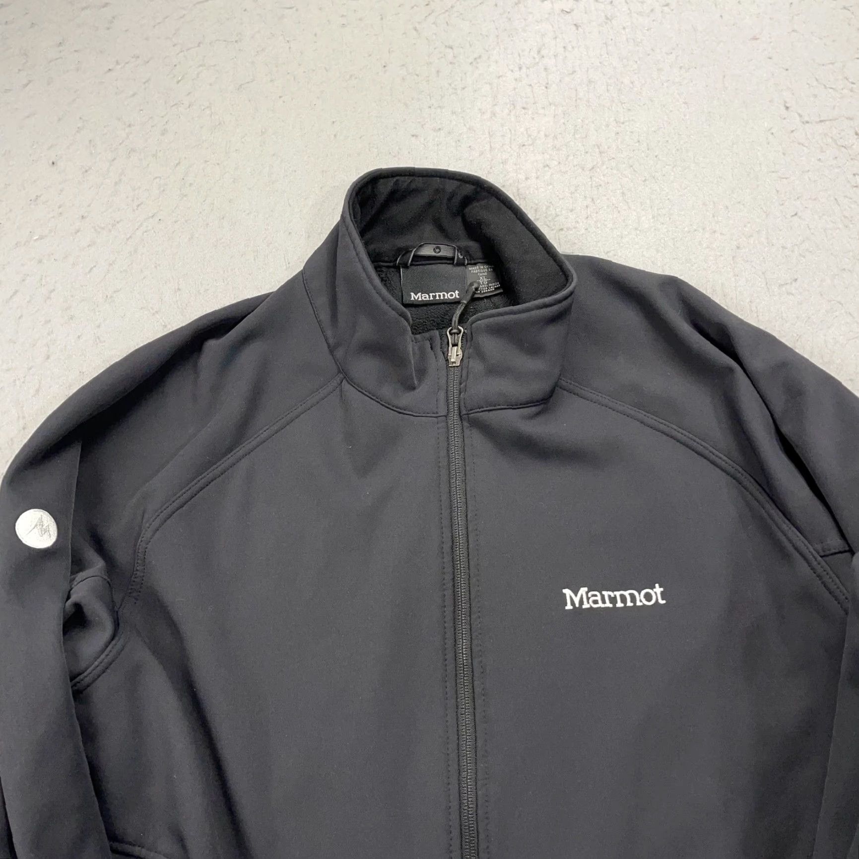 Marmot Marmot Jacket Mens XL Black Softshell Lined Full Zip Hiking Outdoor Size US XL / EU 56 / 4 - 2 Thumbnail