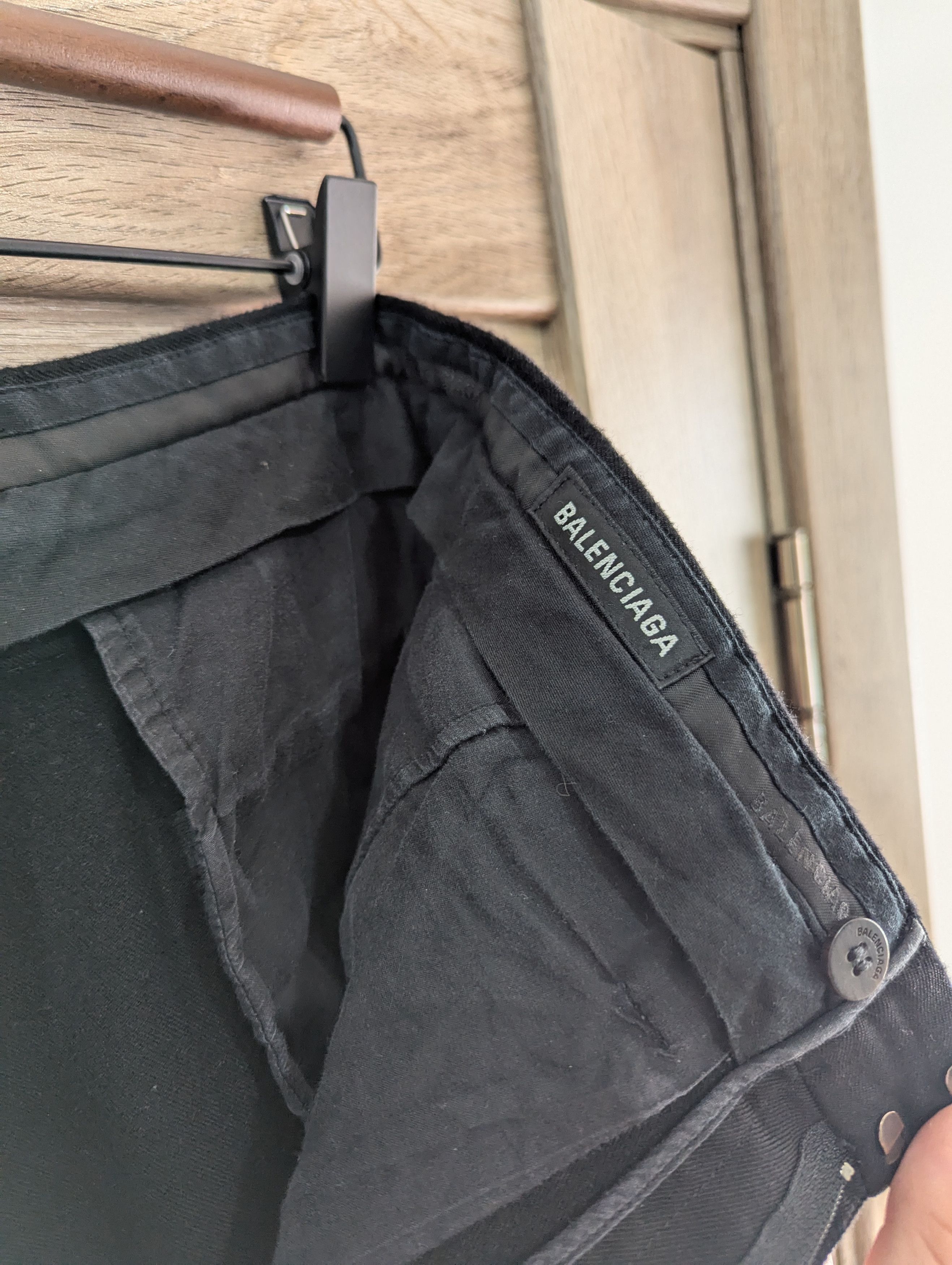 Balenciaga Balenciaga Cropped Wool Tailored Pants Size 46 Size 32" / US 10 / IT 46 - 9 Thumbnail