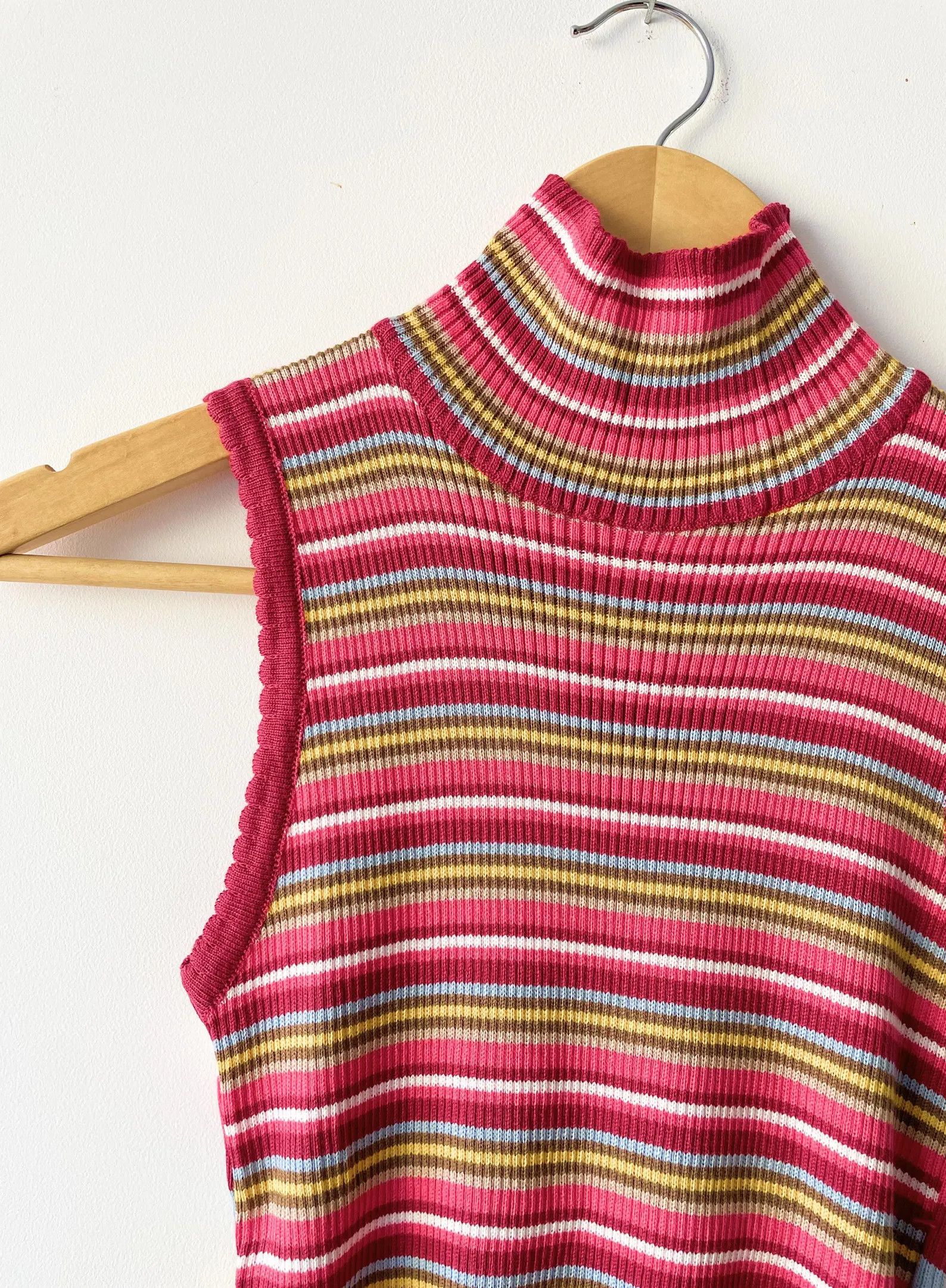 Morgan De Toi Y2K Morgan de Toi Striped Bodycon Mini Dress NWT Size M / US 6-8 / IT 42-44 - 8 Thumbnail