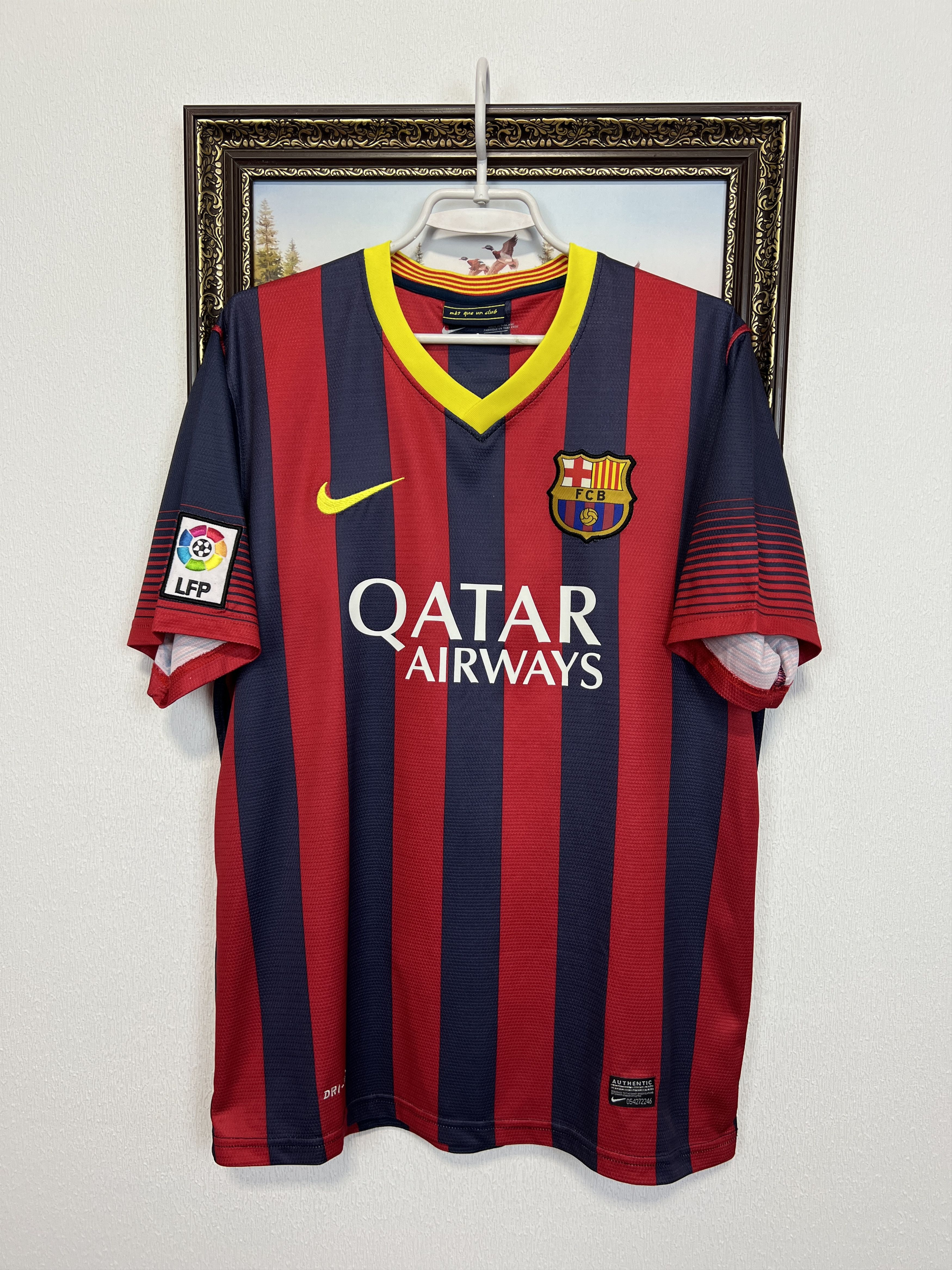 Vintage Barcelona football shirt Soccer Messi Replica Shirt Jersey Size US L / EU 52-54 / 3 - 1 Thumbnail