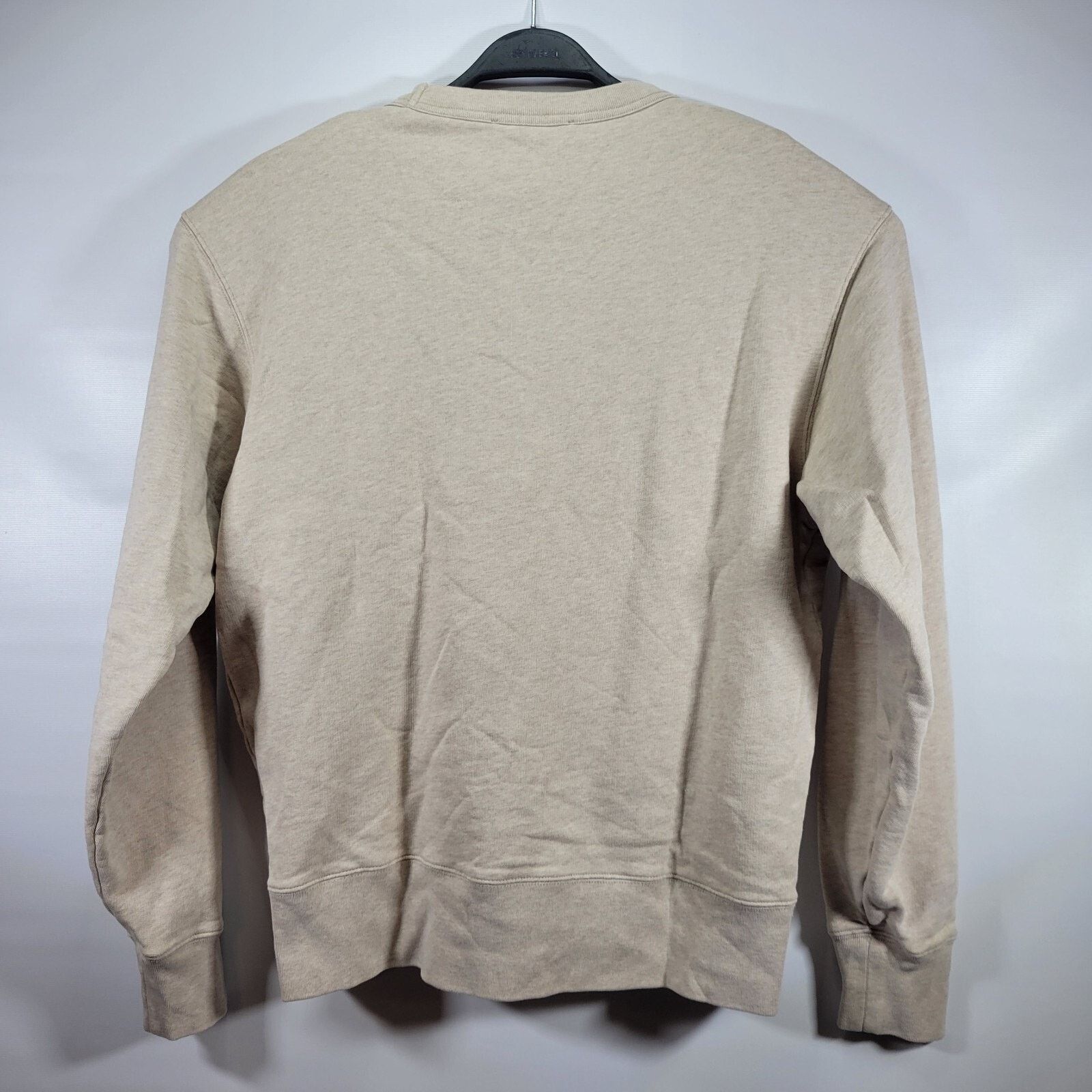 Acne Studios ACNE FAIRVIEW FACE BOX PATCH BEIGE PULLOVER SWEATSHIRT Sz M Size US M / EU 48-50 / 2 - 6 Thumbnail