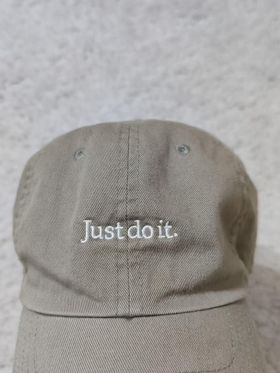 Nike × Vintage 🫒Vintage Nike Just Do It Cap Y2K🧢 Size ONE SIZE - 2 Thumbnail