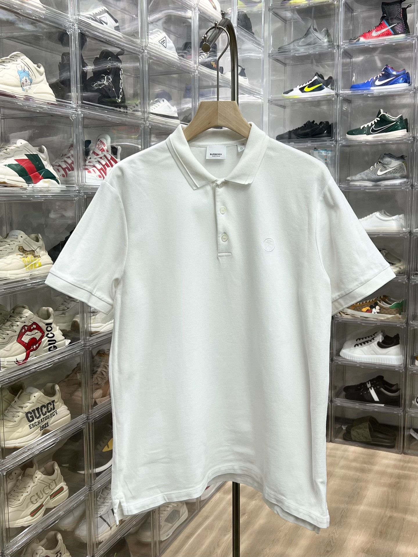 Burberry Burberry Retro Embroidered Polo xl Men Size US XL / EU 56 / 4 - 1 Thumbnail