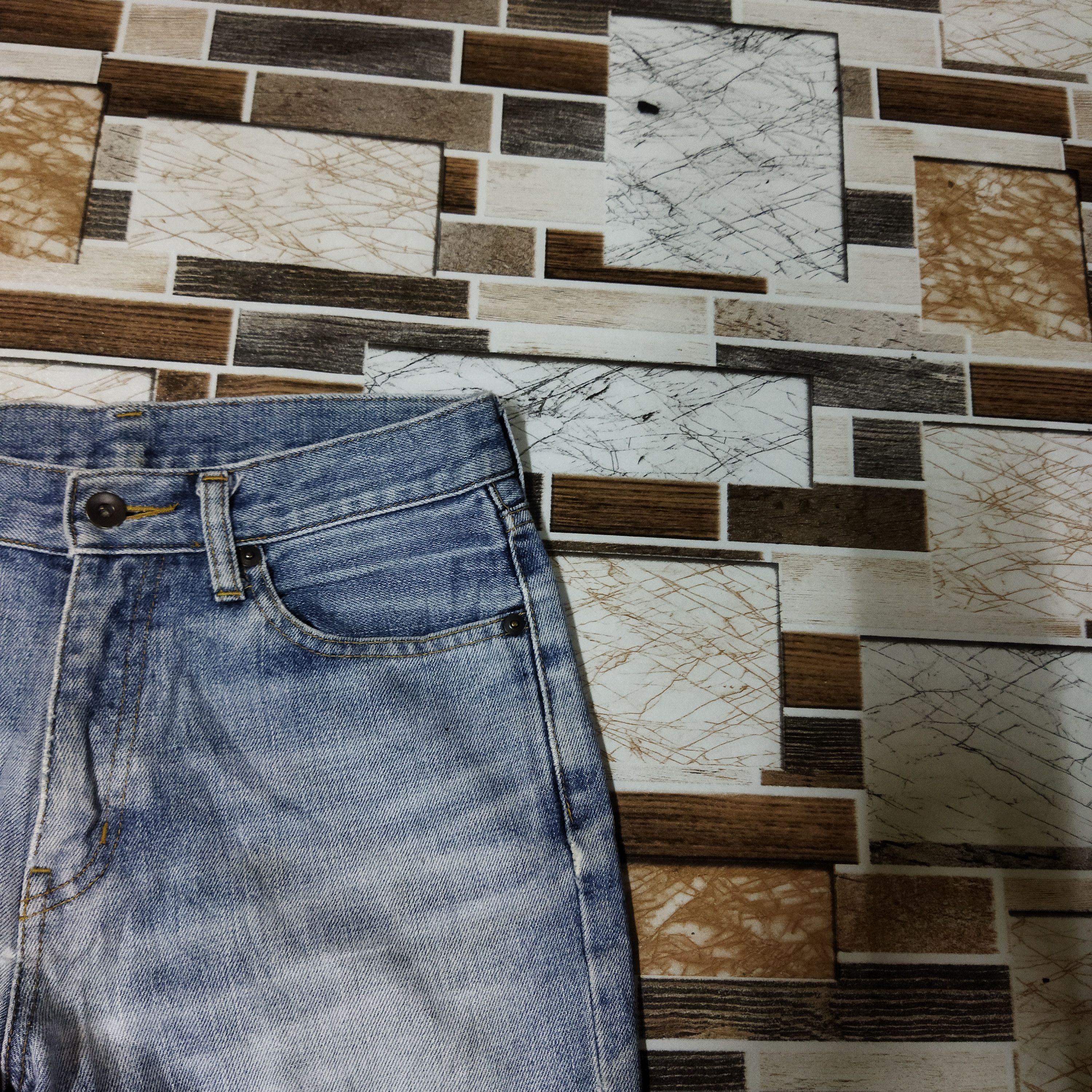 Japanese Brand × Vintage VINTAGE JAPANESE DISTRESSED LIGHT BLUE JEANS PANTS Size US 28 / EU 44 - 5 Thumbnail