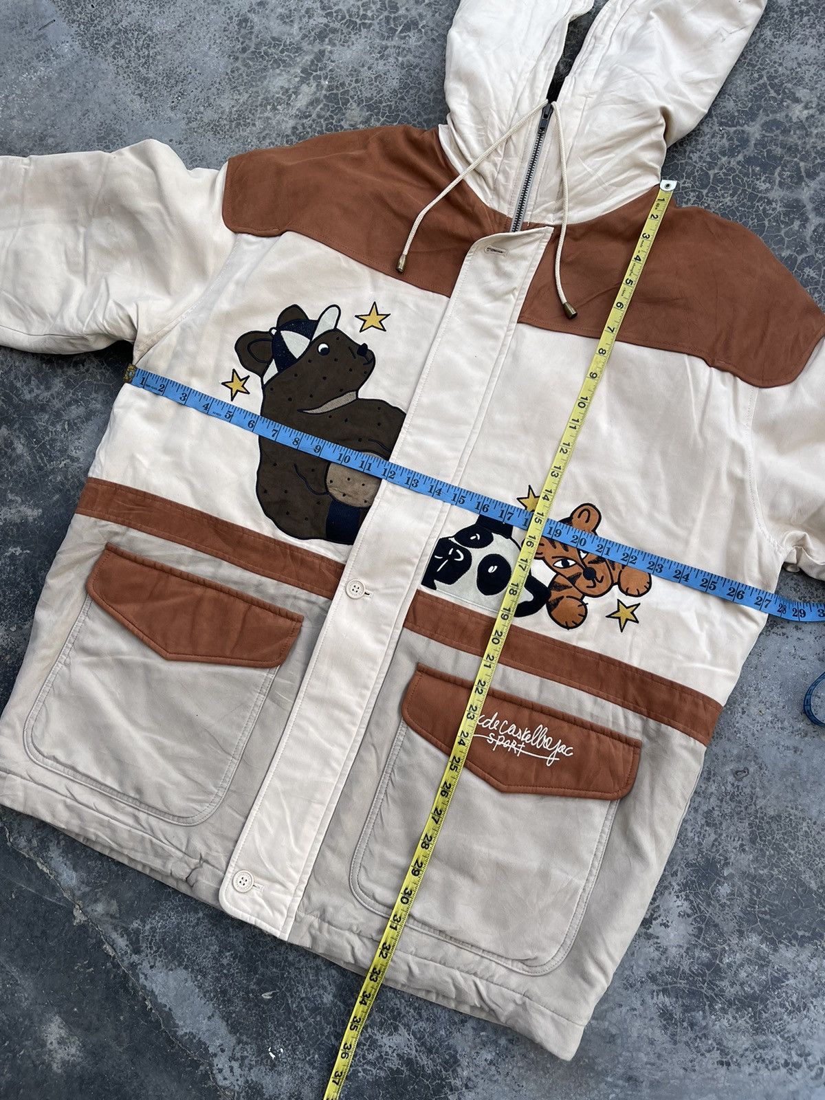Jean Charles De Castelbajac × Vintage Vintage Castlebajac Family Collection Split Hood Jacket Size US L / EU 52-54 / 3 - 10 Thumbnail