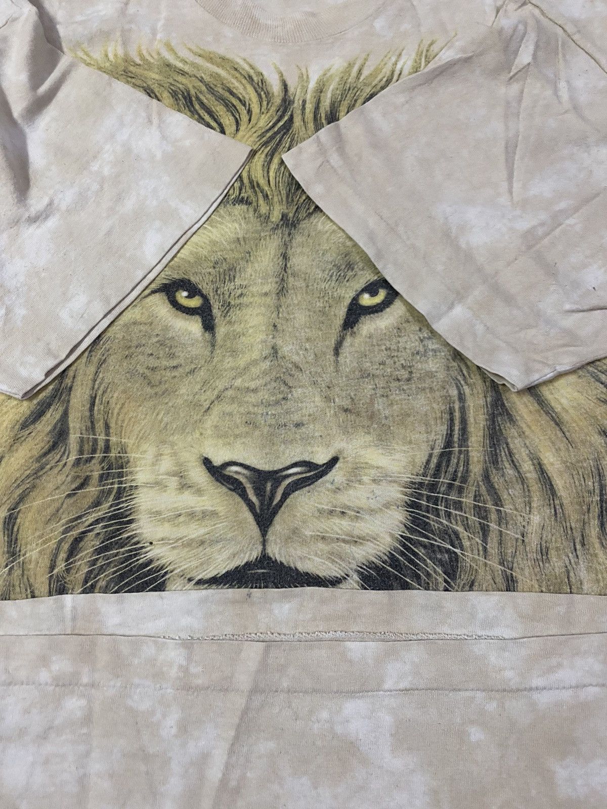Liquid Blue Vintage Rare 1994 Liquid Blue Lion Tie-Dye Shirt Size US XXL / EU 58 / 5 - 17 Thumbnail
