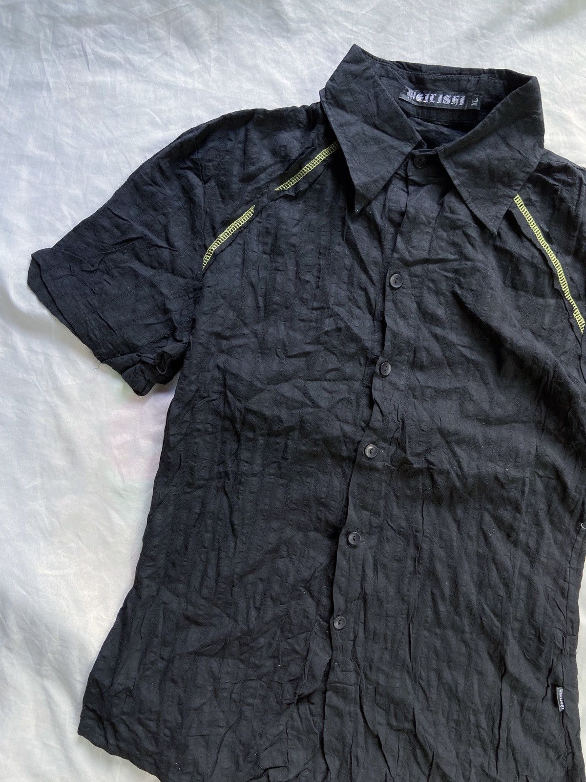 Le Grande Bleu (L.G.B.) HEILISH ART BUTTON UP SHIRT Size US M / EU 48-50 / 2 - 3 Thumbnail