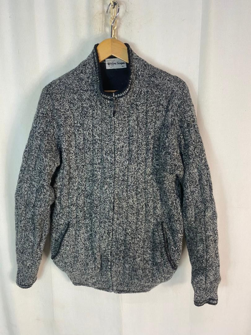 Japanese Brand × Vintage Unisex🔥Weekend suringel wool knit zipper sweater Size US M / EU 48-50 / 2 - 1 Thumbnail