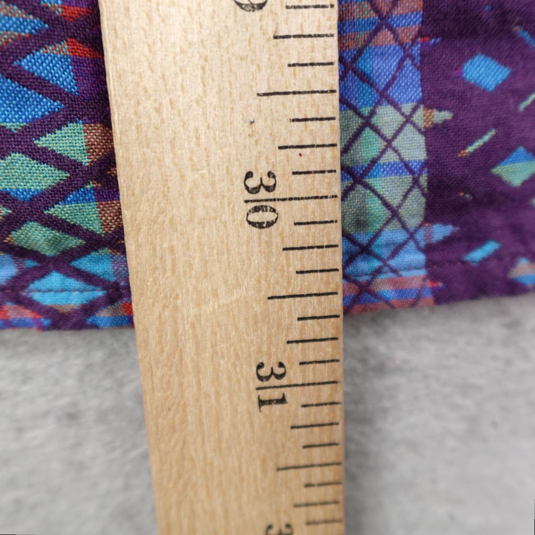 Robert Graham Robert Graham Shirt Mens XL Purple Abstract Classic Long Sleeve Flip Cuffs Size US XL / EU 56 / 4 - 7 Thumbnail