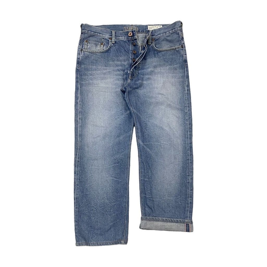 Gap Vintage GAP Japan 5 Button Selvedge Denim Jeans Size US 36 / EU 52 - 1 Thumbnail