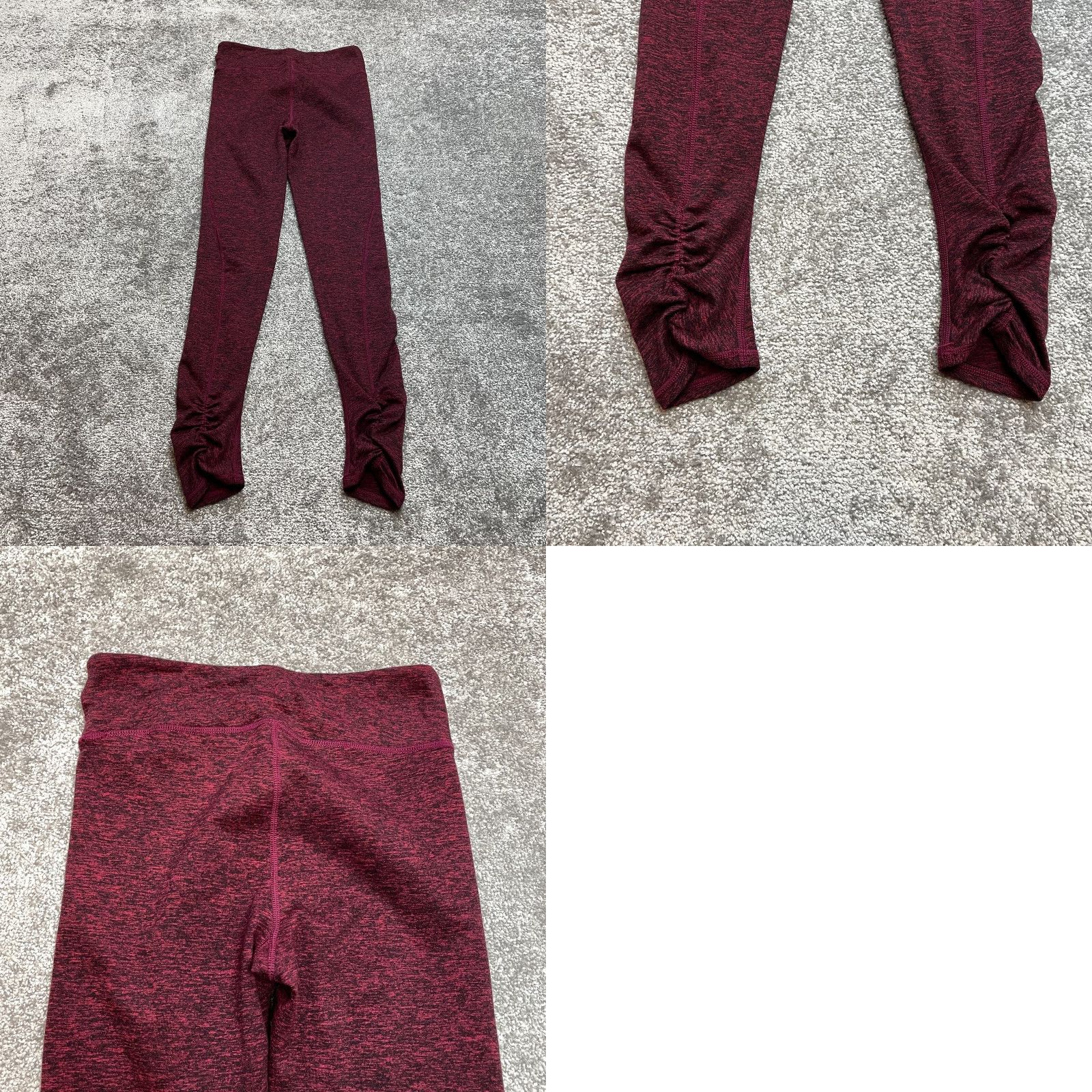 American Eagle Outfitters VINTAGE? No — American Eagle Outfitters Leggings Women S Red Solid Pull On 26x28 Inseam 28 Stretch Athletic Regular Size 28" / US 6 / IT 42 - 9 Thumbnail