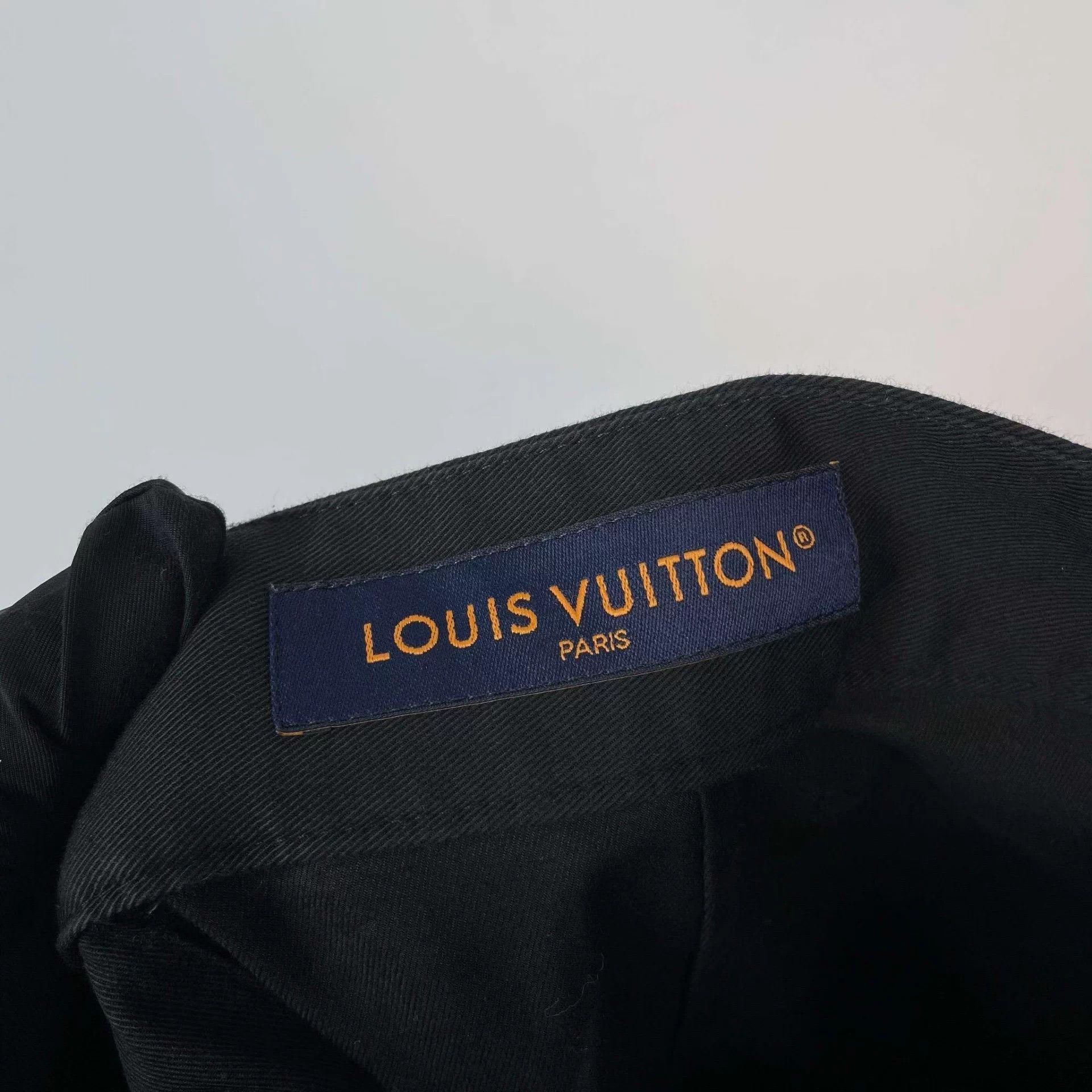 Louis Vuitton LV Cotton Cargo Pants 54 Black Size US 38 / EU 54 - 5 Thumbnail