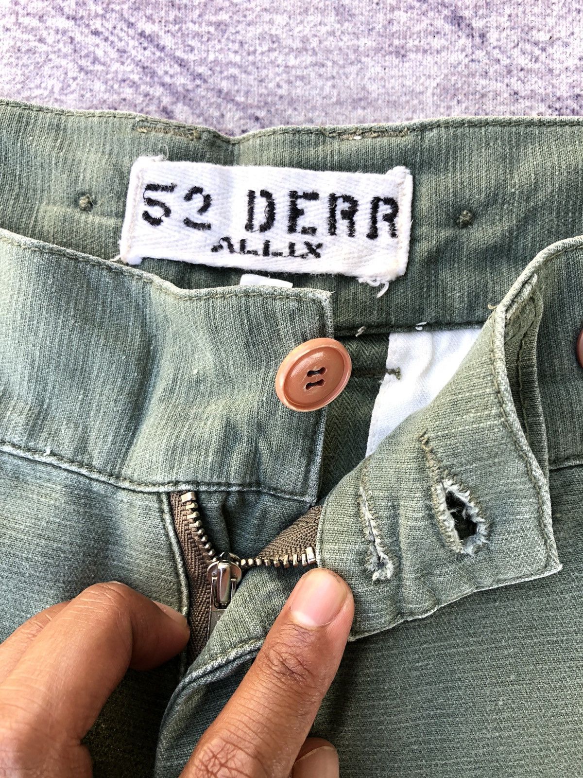 Seditionaries Cargo Trousers Military With 6 Pocket Workware Pants Size US 28 / EU 44 - 7 Thumbnail