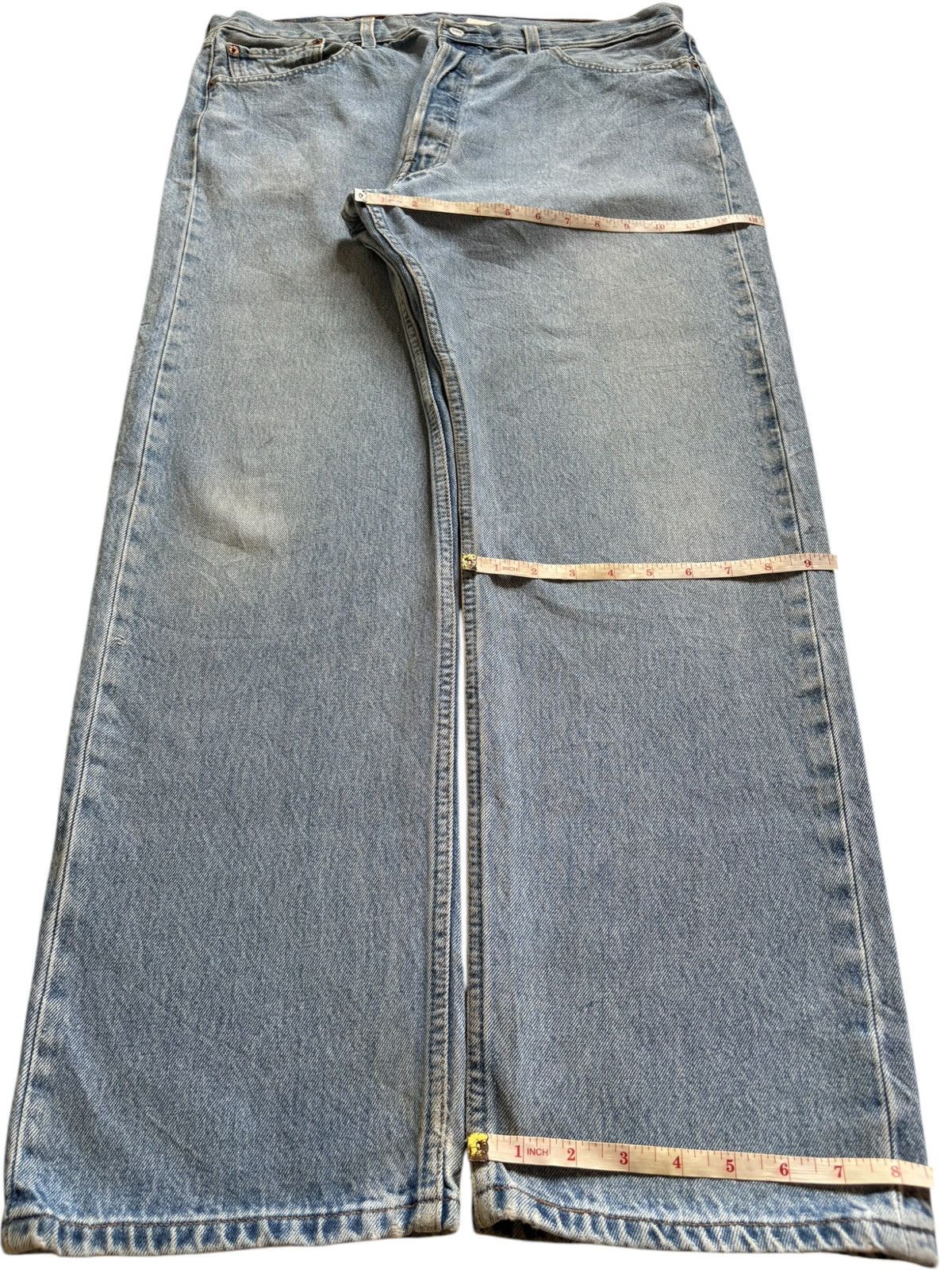 Levi's Vintage 90s Levis 501 Blue Wash Loose Baggy Jeans Size US 36 / EU 52 - 14 Thumbnail