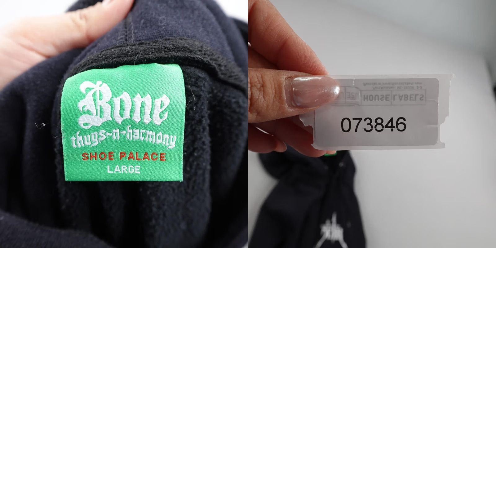 Palace Shoe Palace Bone Thugs-n-Harmony Hoodie Large Black Art Of War Rap Sweatshirt Mens Size US L / EU 52-54 / 3 - 8 Thumbnail