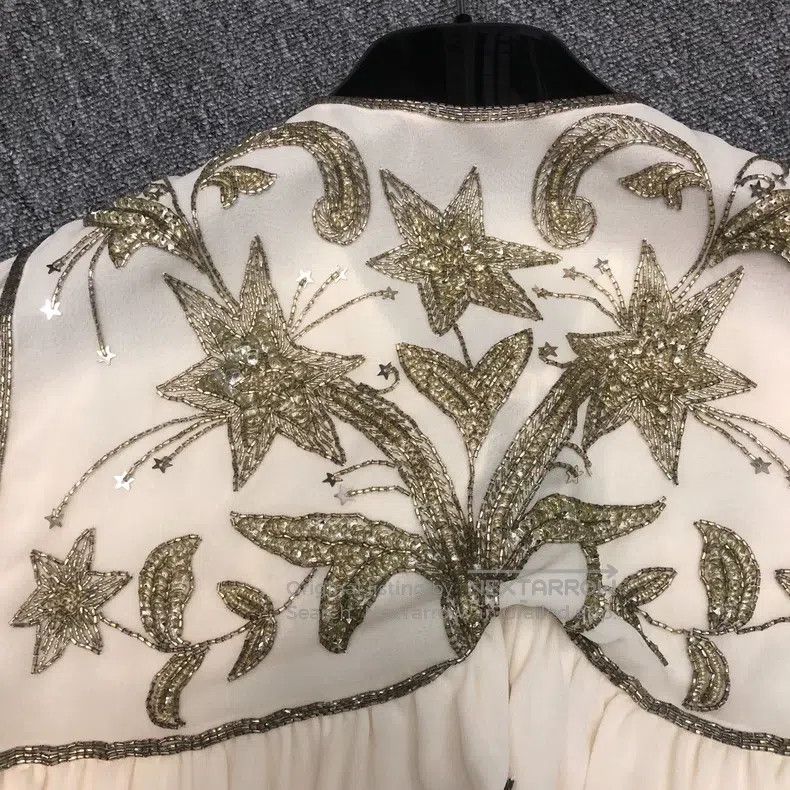 Saint Laurent Paris Saint Laurent Paris White Fireworks Dress Jacket Size XS / US 0-2 / IT 36-38 - 7 Thumbnail