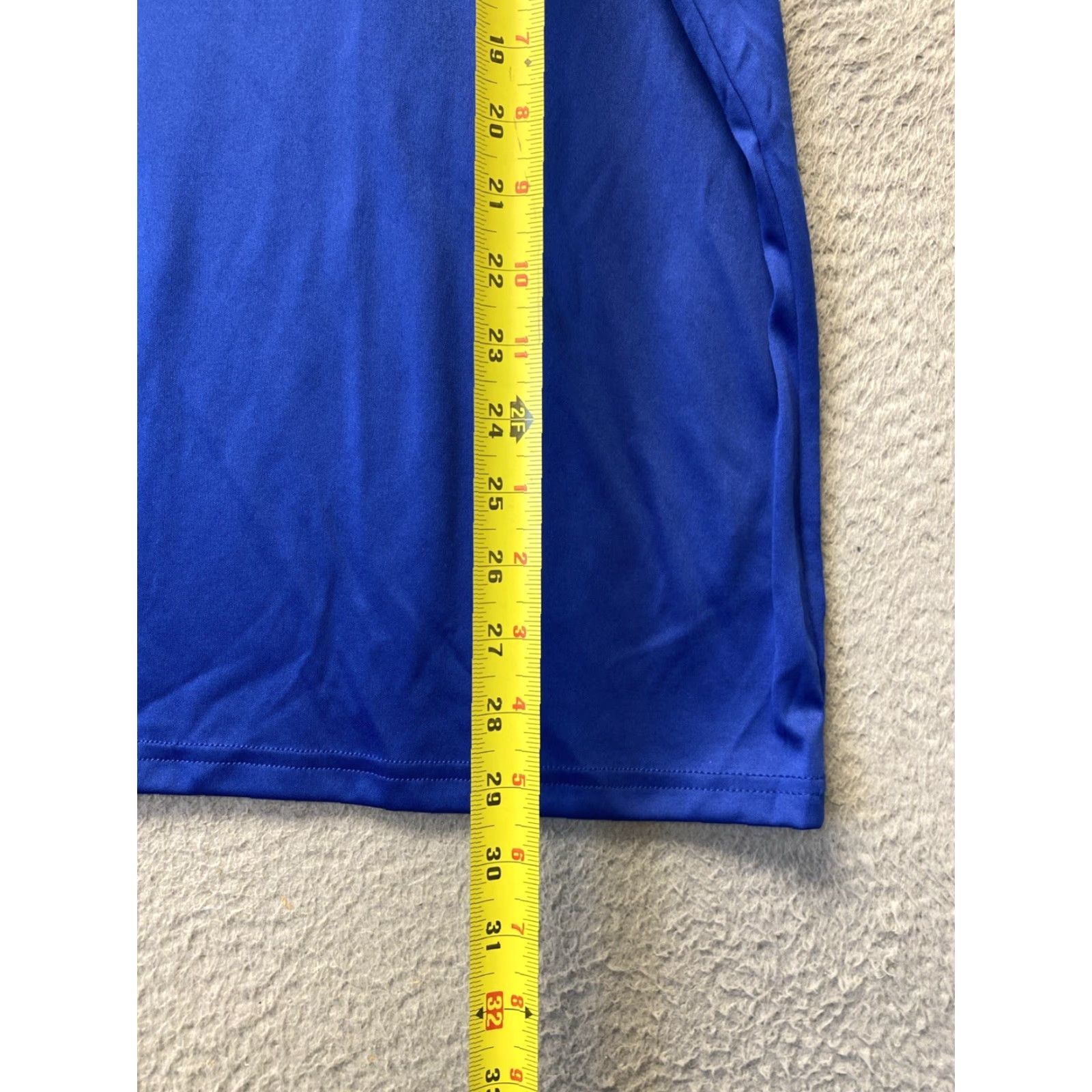 Vintage Badger Men Size Large Crew Neck T-Shirt Blue /143-36 Longhorns 2020-2029 Polyester Solid Short Sleeve Relaxed Regular Neck Size US L / EU 52-54 / 3 - 4 Thumbnail