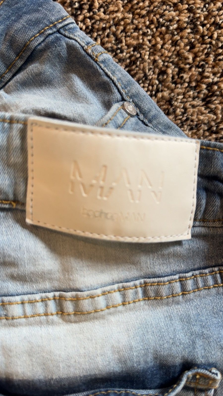 Boohoo Ripped Jeans Size US 32 / EU 48 - 3 Thumbnail