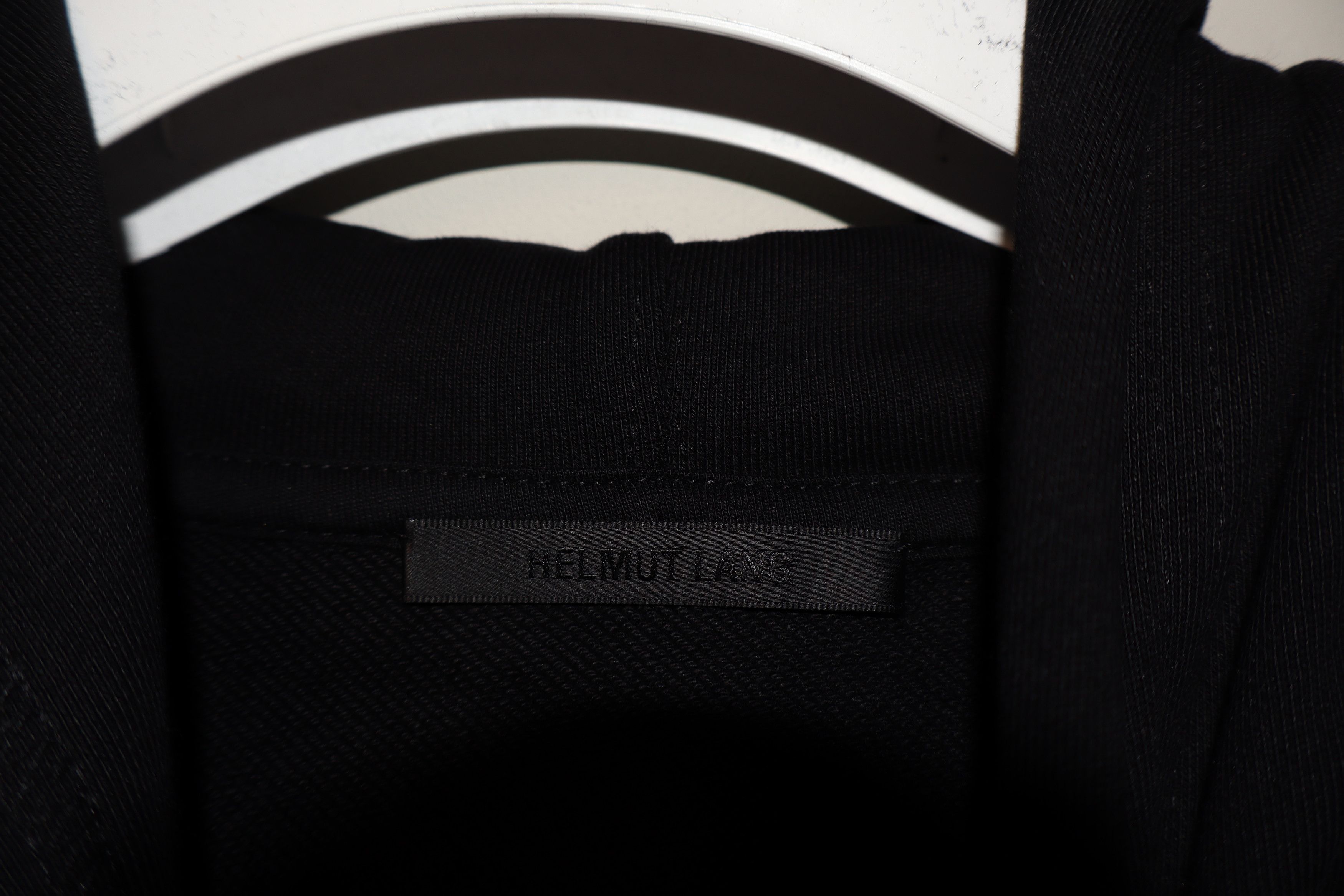 Helmut Lang Logo print hoodie Size US XL / EU 56 / 4 - 4 Thumbnail