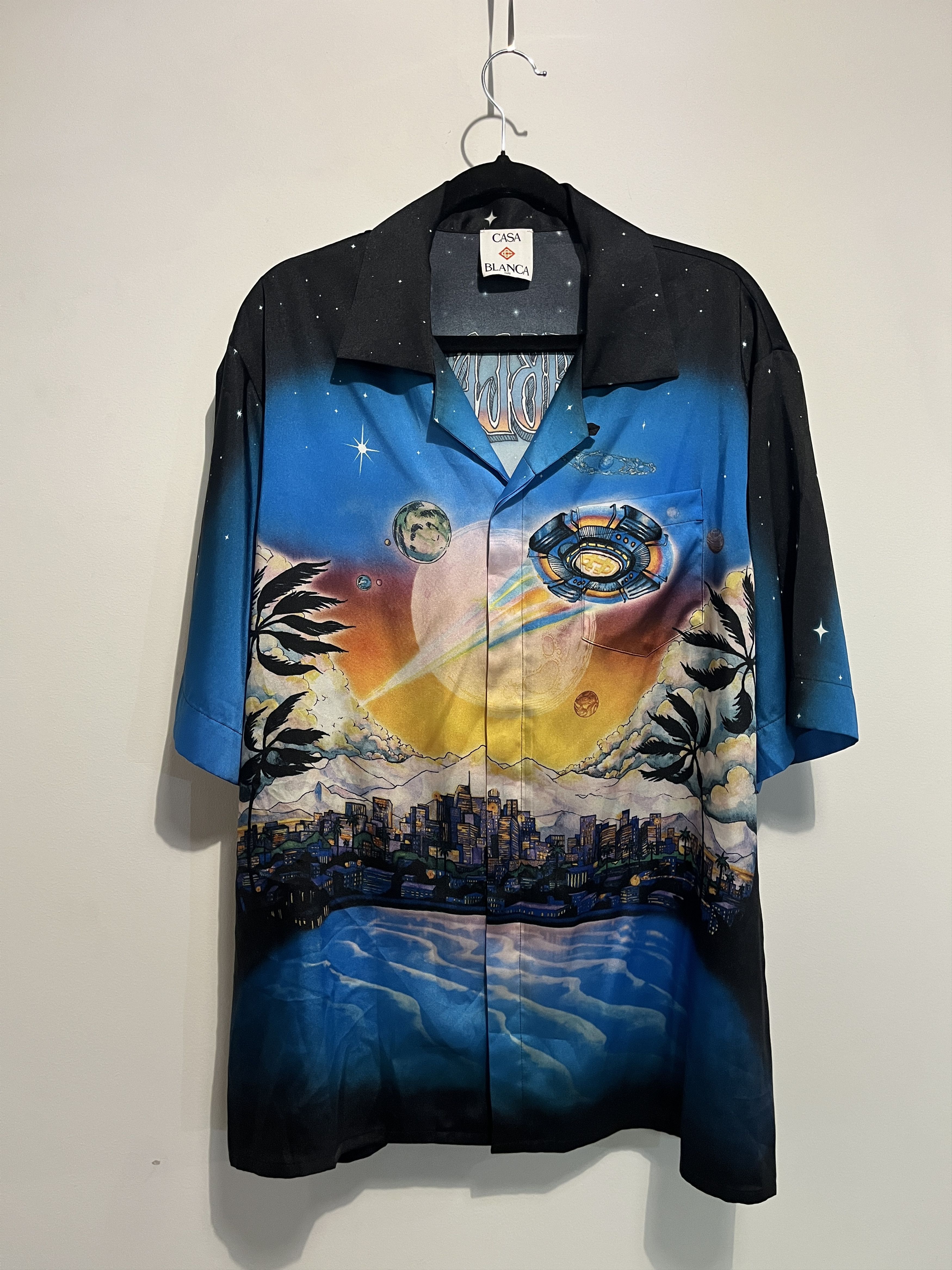 Casablanca Casablanca multi color silk shirt never worn Size US L / EU 52-54 / 3 - 1 Thumbnail