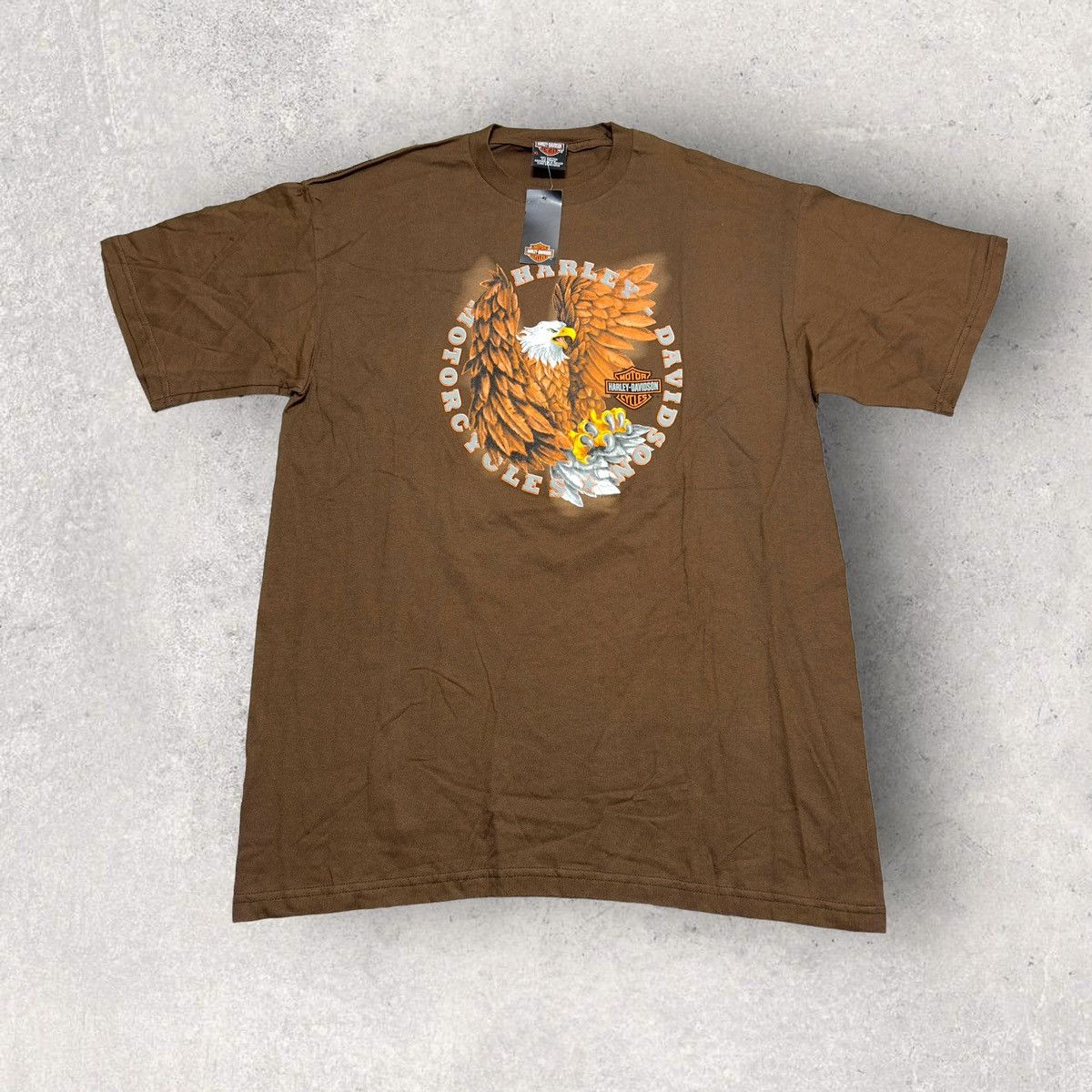 Harley Davidson × Vintage Vintage Harley Davidson tee Size US XL / EU 56 / 4 - 1 Thumbnail
