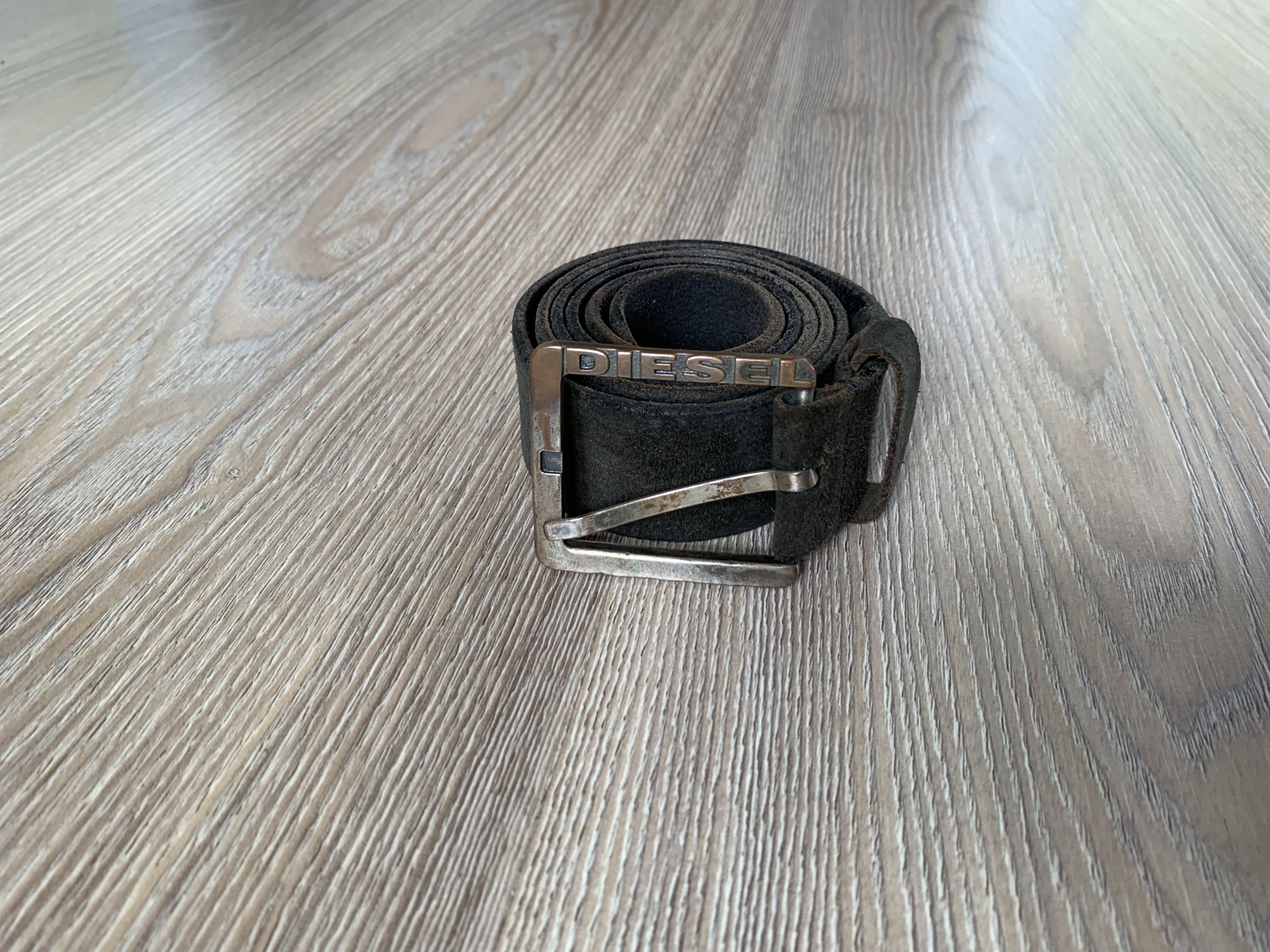 Diesel × Vintage Diesel Suede Cow Leather Vintage Leaher Belt Size ONE SIZE - 9 Thumbnail