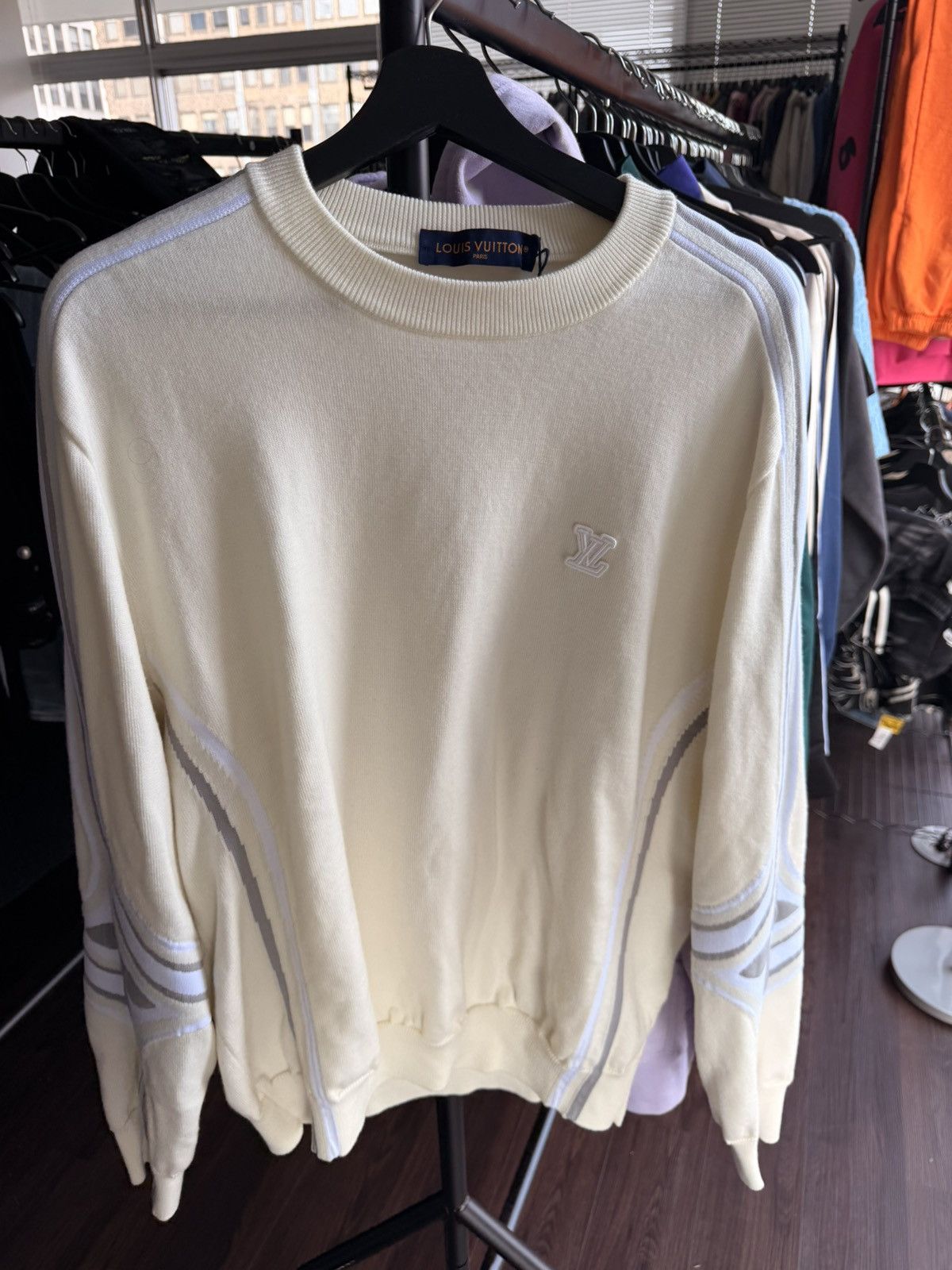 Louis Vuitton Louis Vuitton Graphic Knitted Crewneck Size US XL / EU 56 / 4 - 1 Thumbnail