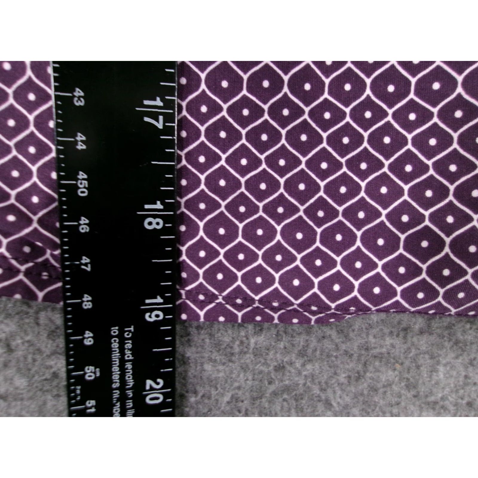 George VINTAGE George Cami Top Women Medium Purple Lightweight Geometric Sleeveless Pajama TopCam i Size M / US 6-8 / IT 42-44 - 6 Thumbnail