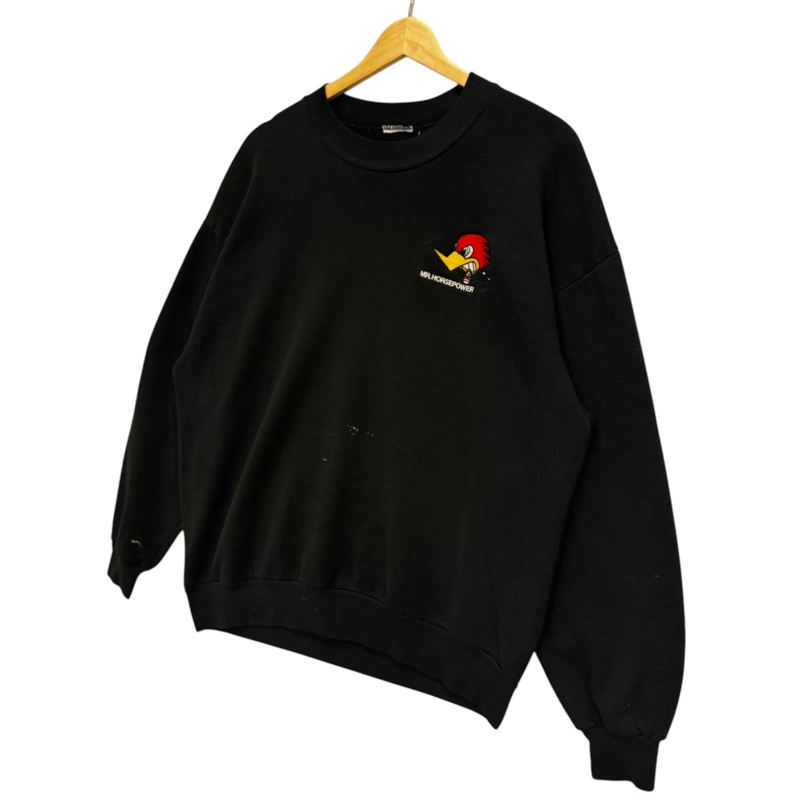 Vintage Vintage Mr. Horsepower Embroidered Crewneck XL Size US XL / EU 56 / 4 - 3 Thumbnail