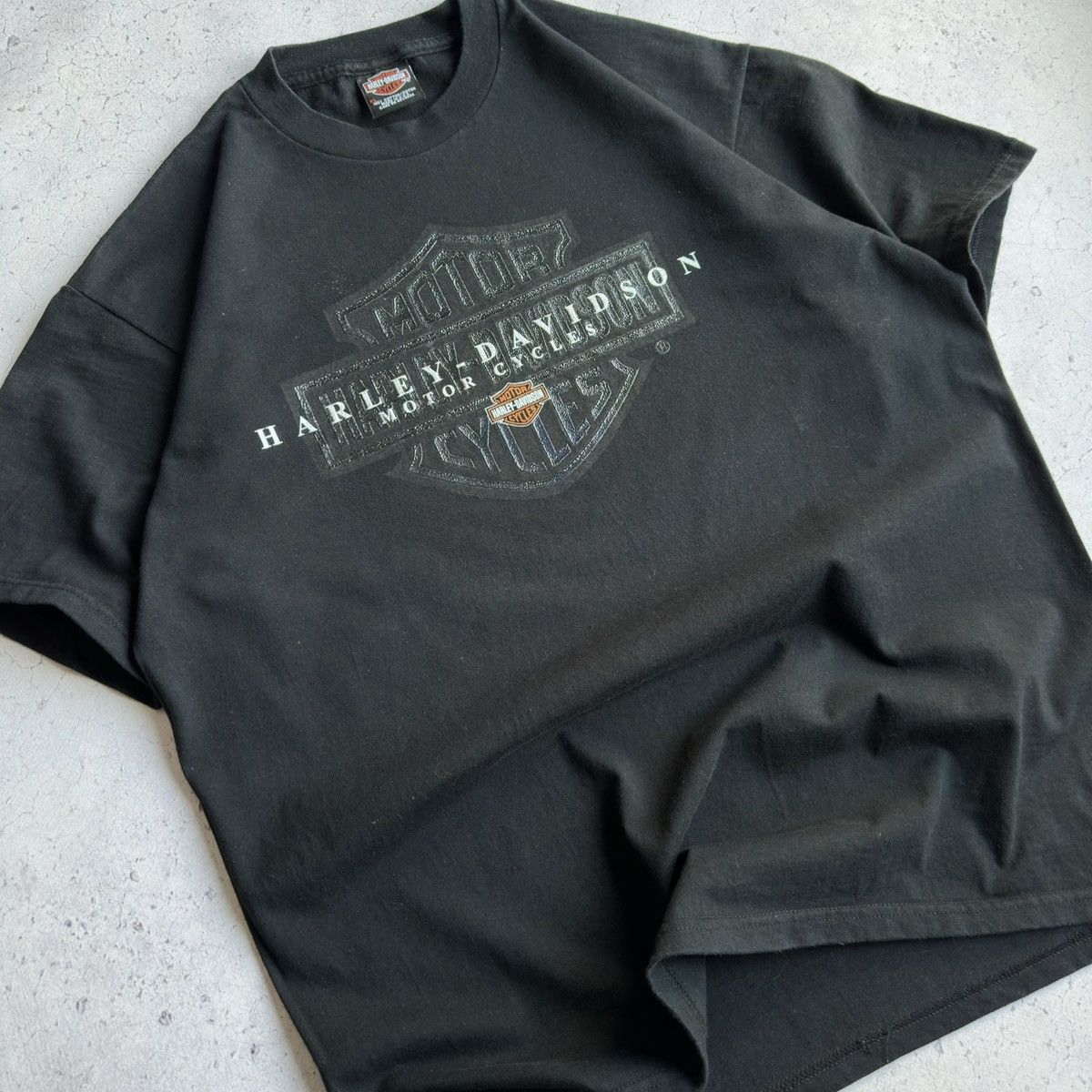 Harley Davidson Vintage 90s Harley Davidson Netherlands Tee Size US XL / EU 56 / 4 - 8 Thumbnail